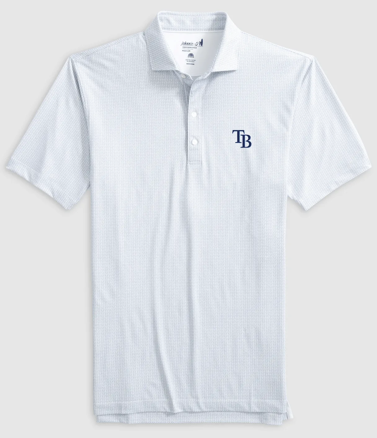 Tampa Bay Rays Slade Performance Jersey Printed Polo sold by Johnnie-O product image thumbnail 3