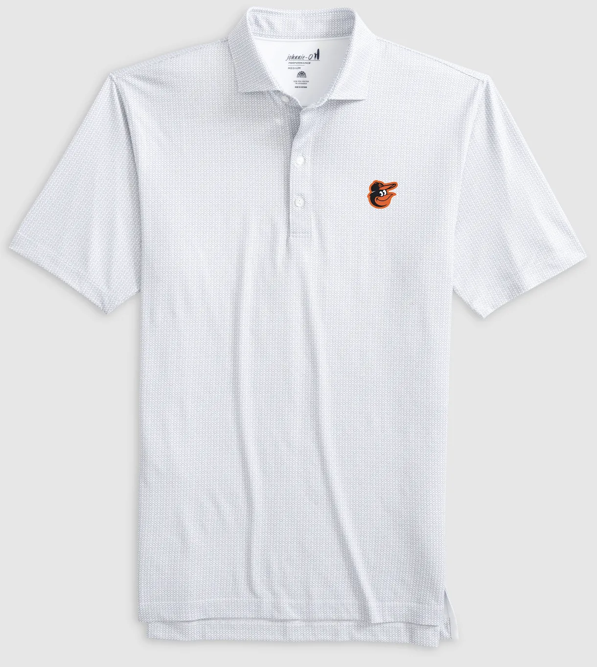 Baltimore Orioles Slade Performance Jersey Printed Polo sold by Johnnie-O