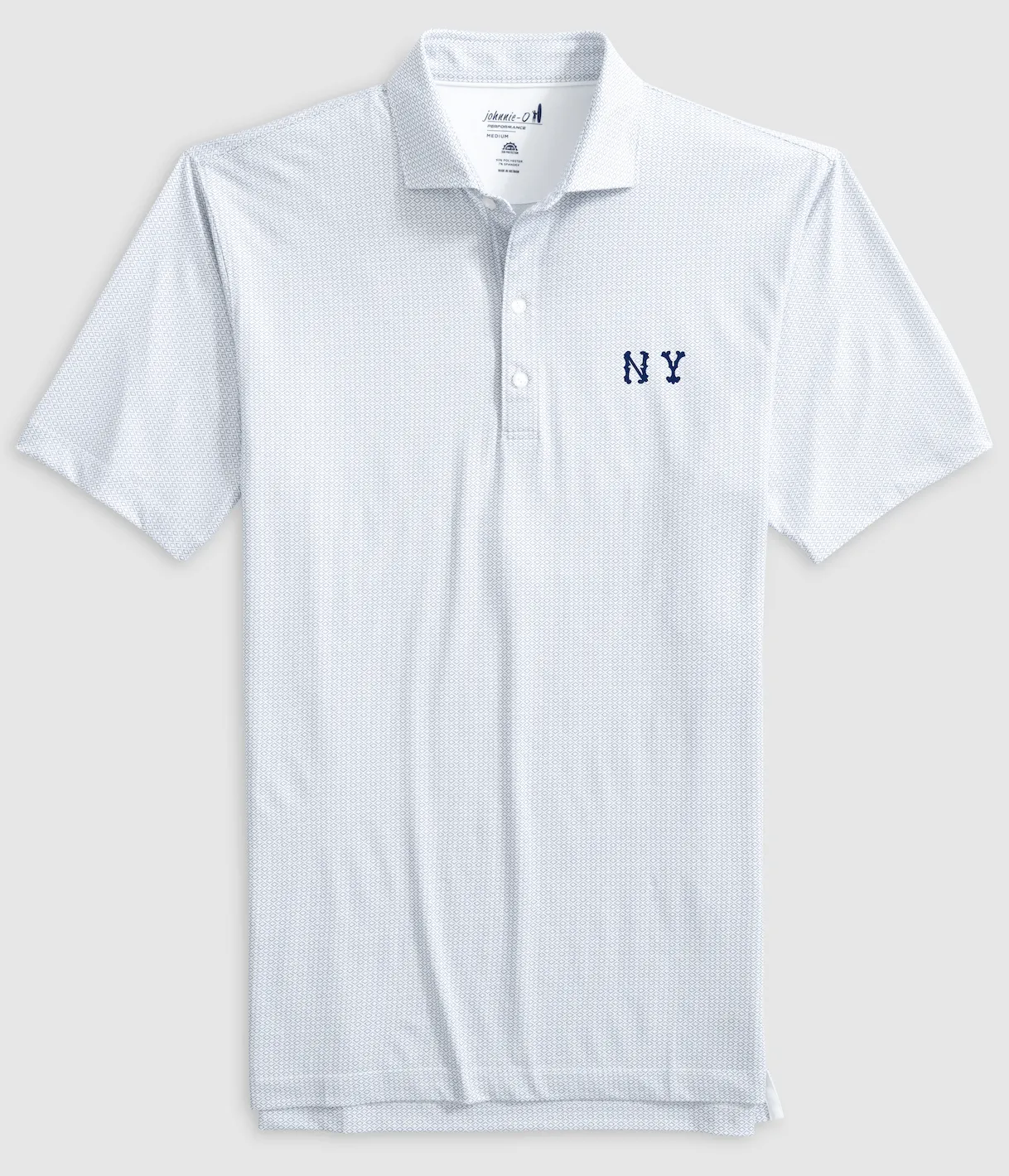 New York Yankees Slade Performance Jersey Printed Polo - Cooperstown Logo sold by Johnnie-O product image thumbnail 3
