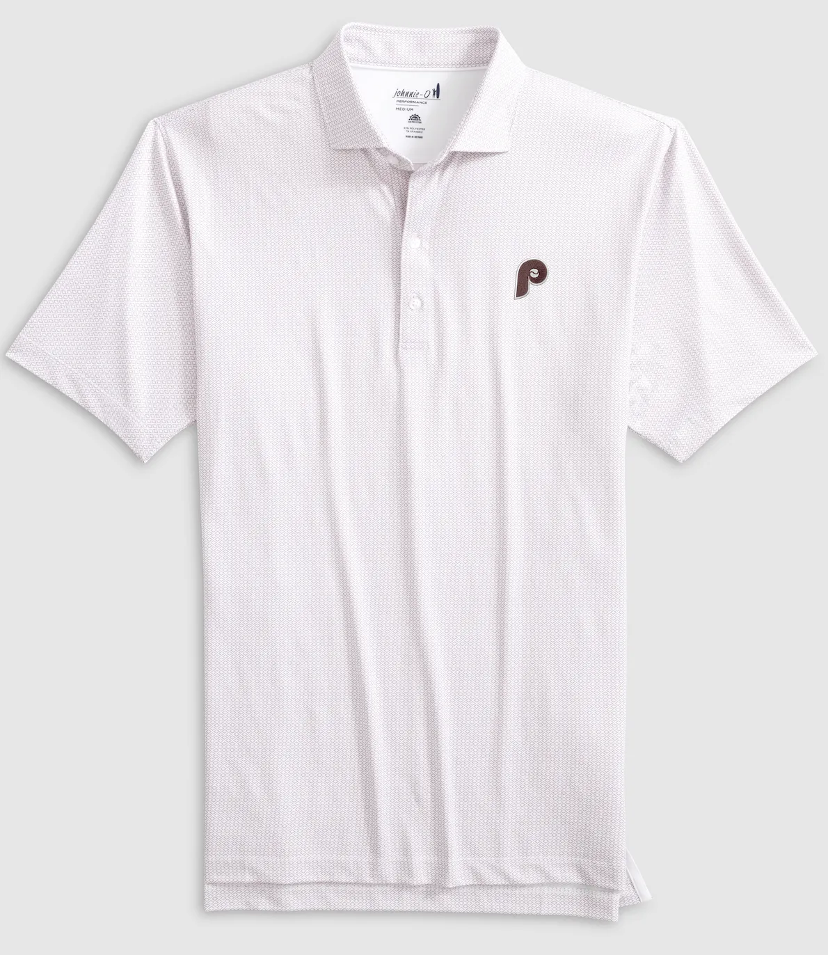 Philadelphia Phillies Slade Performance Jersey Printed Polo - Cooperstown Logo sold by Johnnie-O product image thumbnail 3