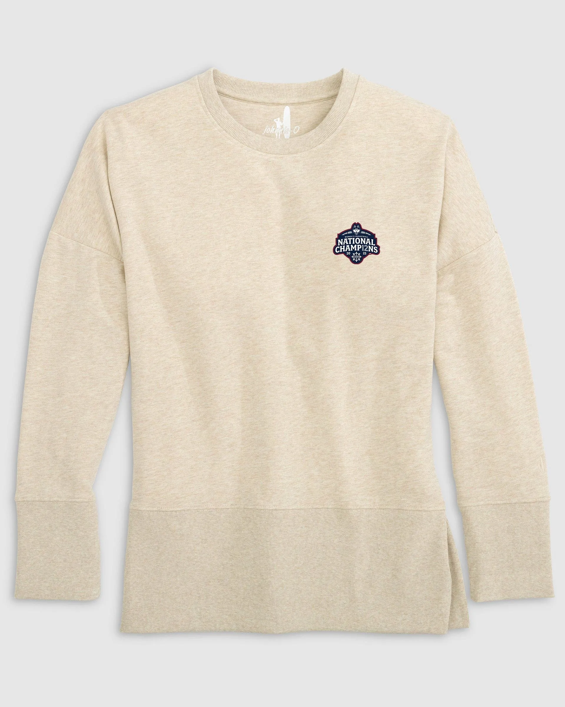 Women's UConn Brittany Crewneck Sweatshirt - 2025 Women's College Basketball Champions Logo sold by Johnnie-O product image thumbnail 2