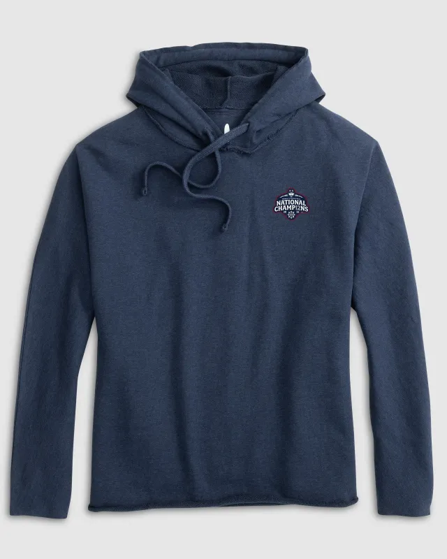Women's UConn Kelli Pullover Hoodie - 2025 Women's College Basketball Champions Logo sold by Johnnie-O