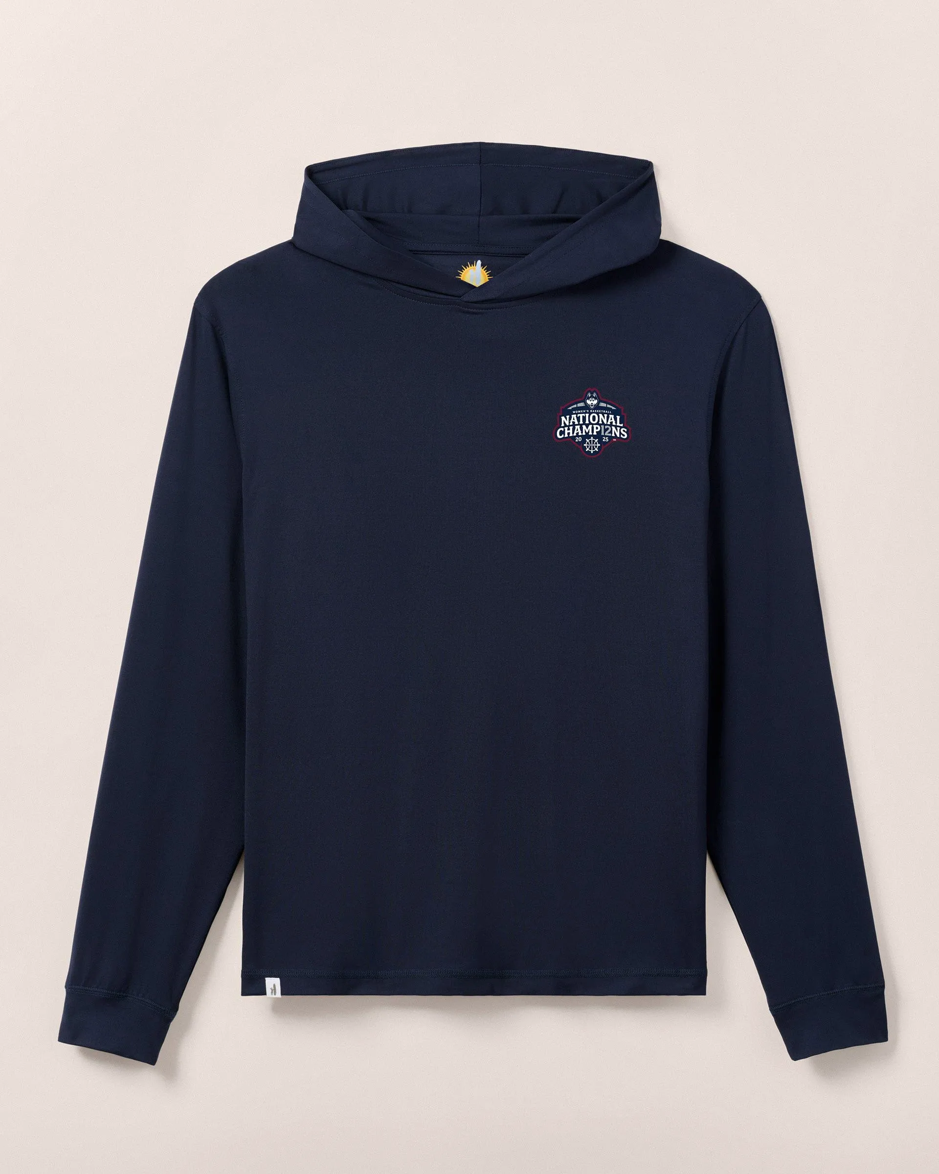 UConn Talon Featherweight Performance Hoodie - 2025 Women's College Basketball Champions Logo sold by Johnnie-O