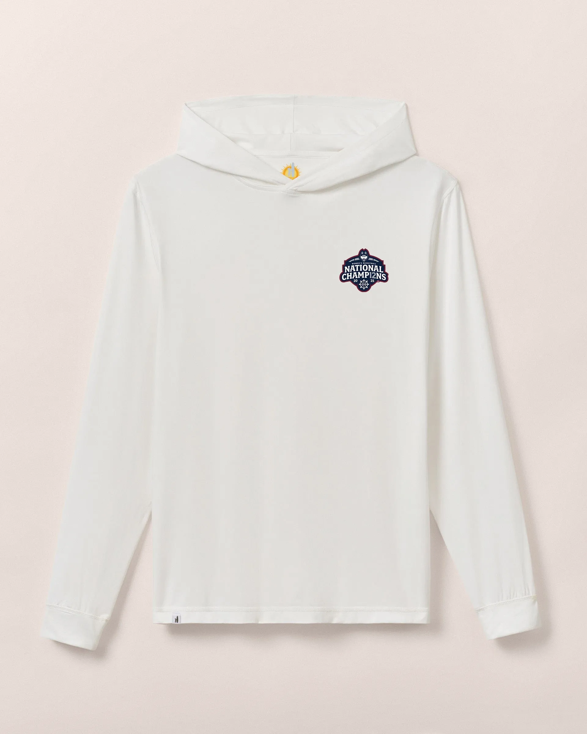 UConn Talon Featherweight Performance Hoodie - 2025 Women's College Basketball Champions Logo sold by Johnnie-O product image thumbnail 3