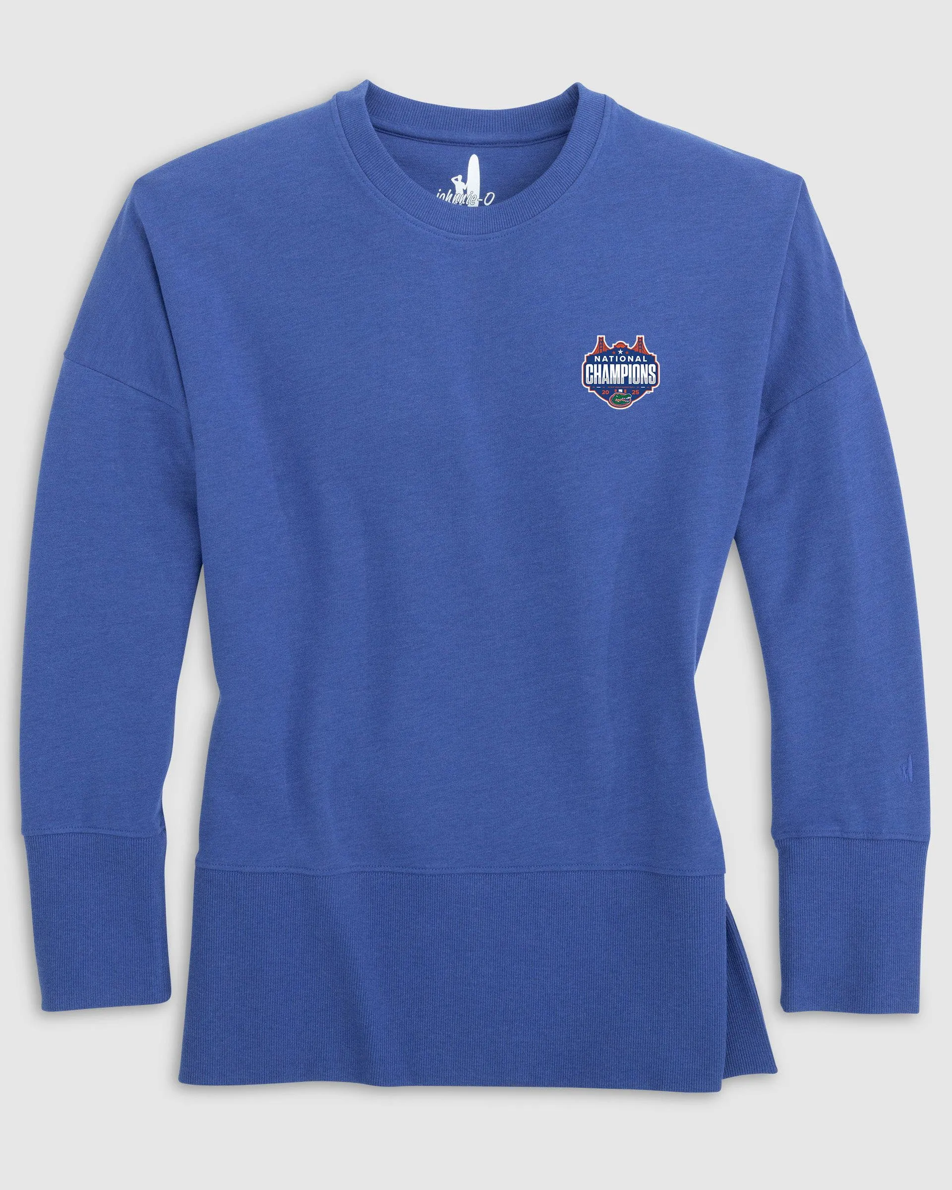 Women's Florida Brittany Crewneck Sweatshirt - 2025 Men's College Basketball Champions Logo sold by Johnnie-O product image thumbnail 3