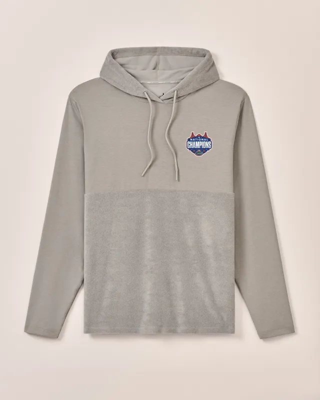 Florida Haggard Mixed Media Hoodie – 2025 Men's College Basketball Champions Logo sold by Johnnie-O