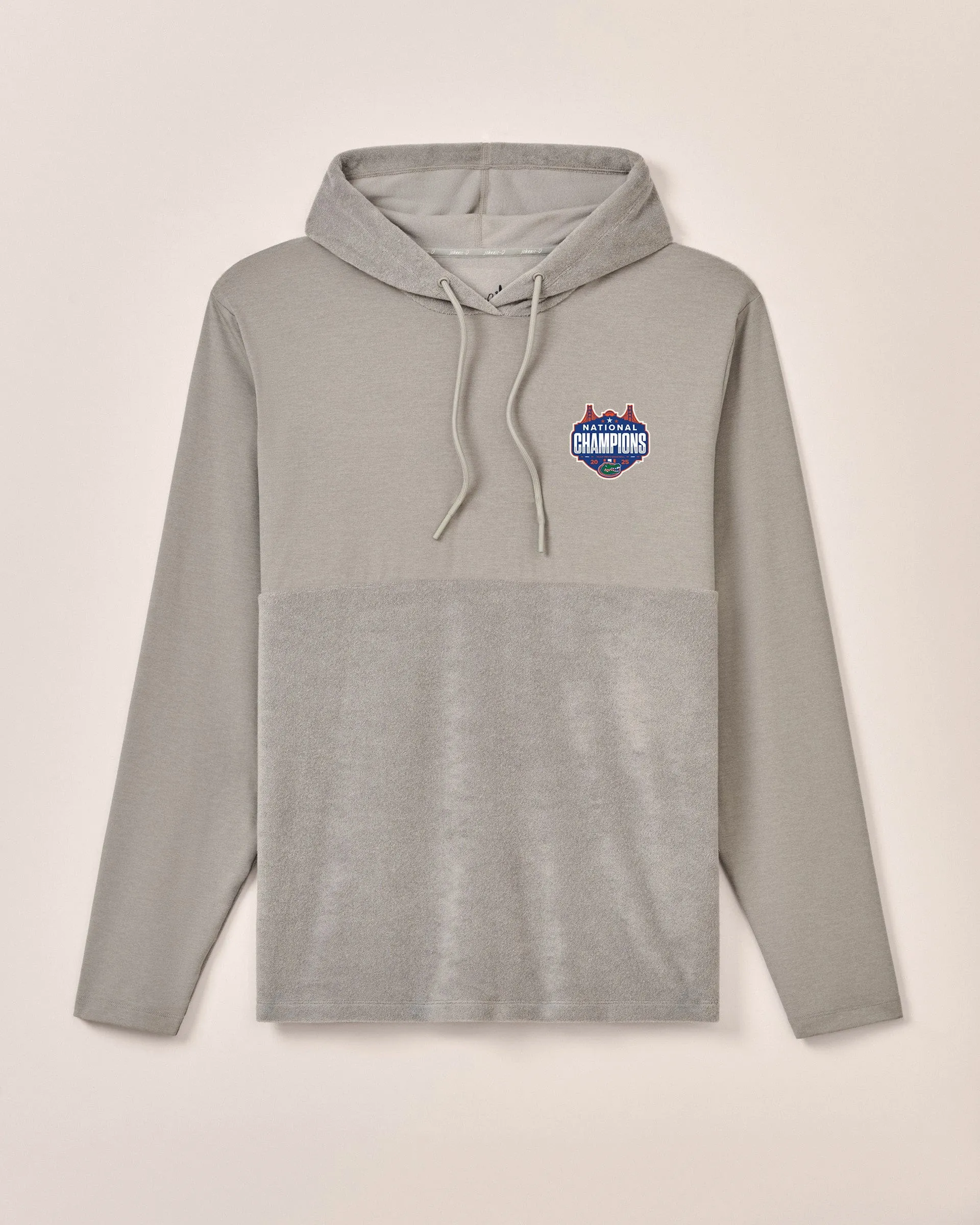 Florida Haggard Mixed Media Hoodie – 2025 Men's College Basketball Champions Logo sold by Johnnie-O