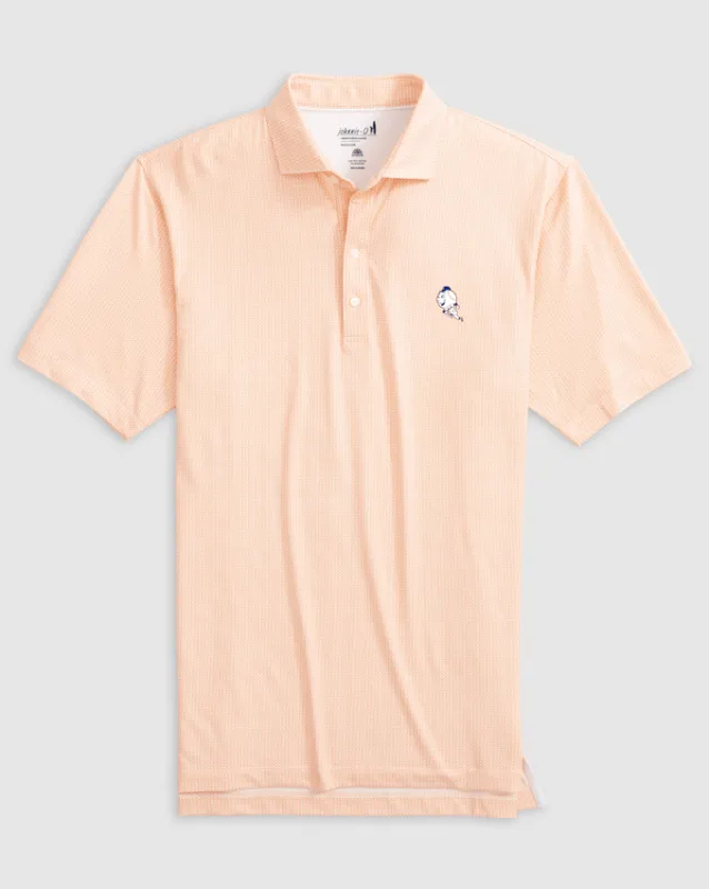 New York Mets Slade Performance Jersey Printed Polo - Cooperstown Logo sold by Johnnie-O