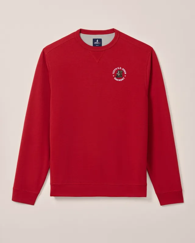 125th U.S. Open Reilly Drirelease® Crewneck Sweatshirt sold by Johnnie-O