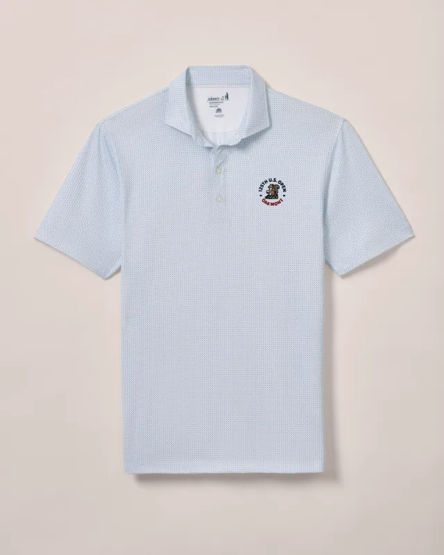 125th U.S. Open Tee Time Performance Jersey Polo sold by Johnnie-O