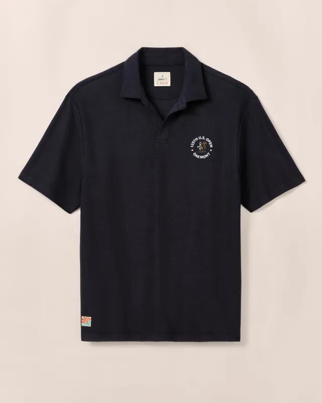 125th U.S. Open Frankie French Terry Polo sold by Johnnie-O