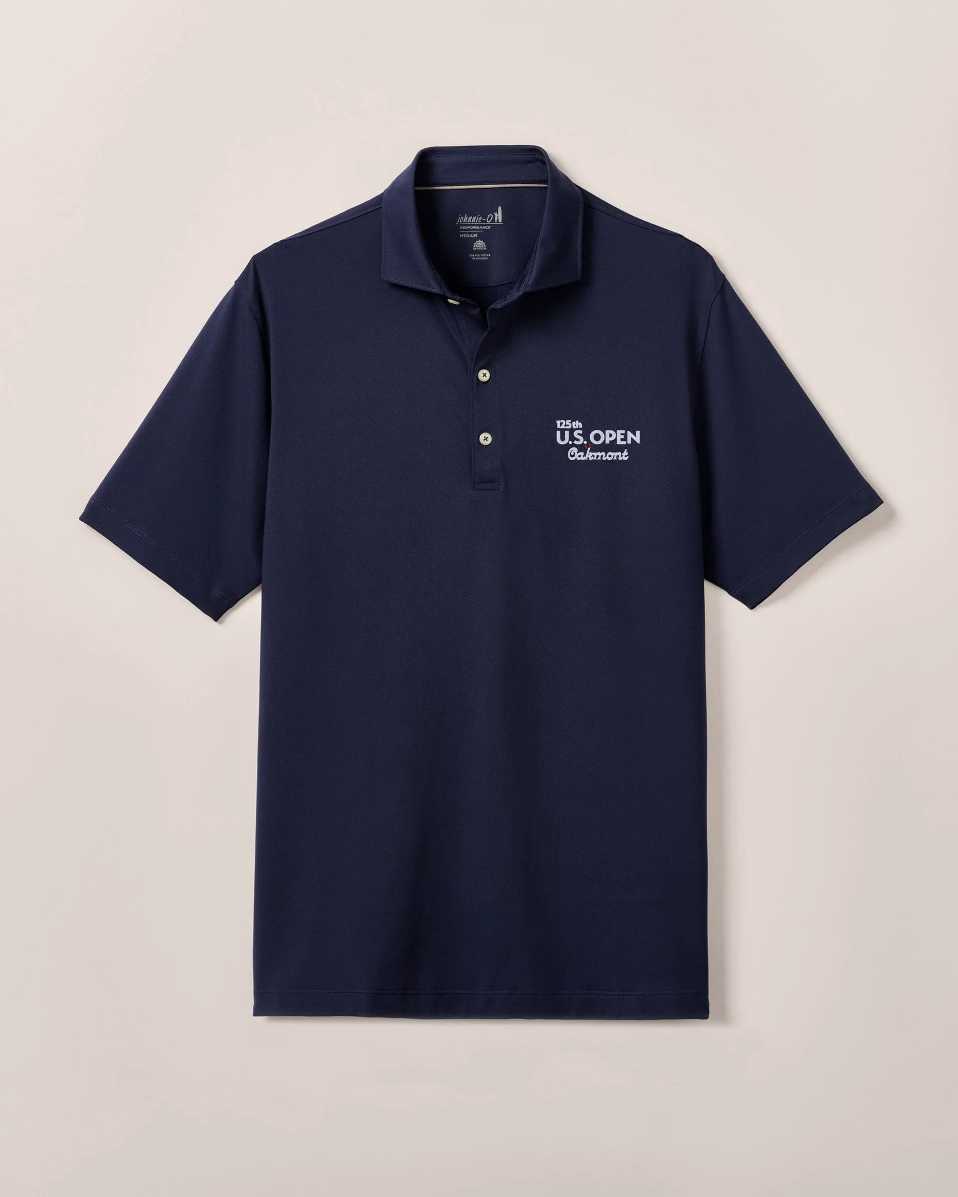 125th U.S. Open Club Birdie Jersey Performance Polo - Oakmont Logo sold by Johnnie-O product image thumbnail 3