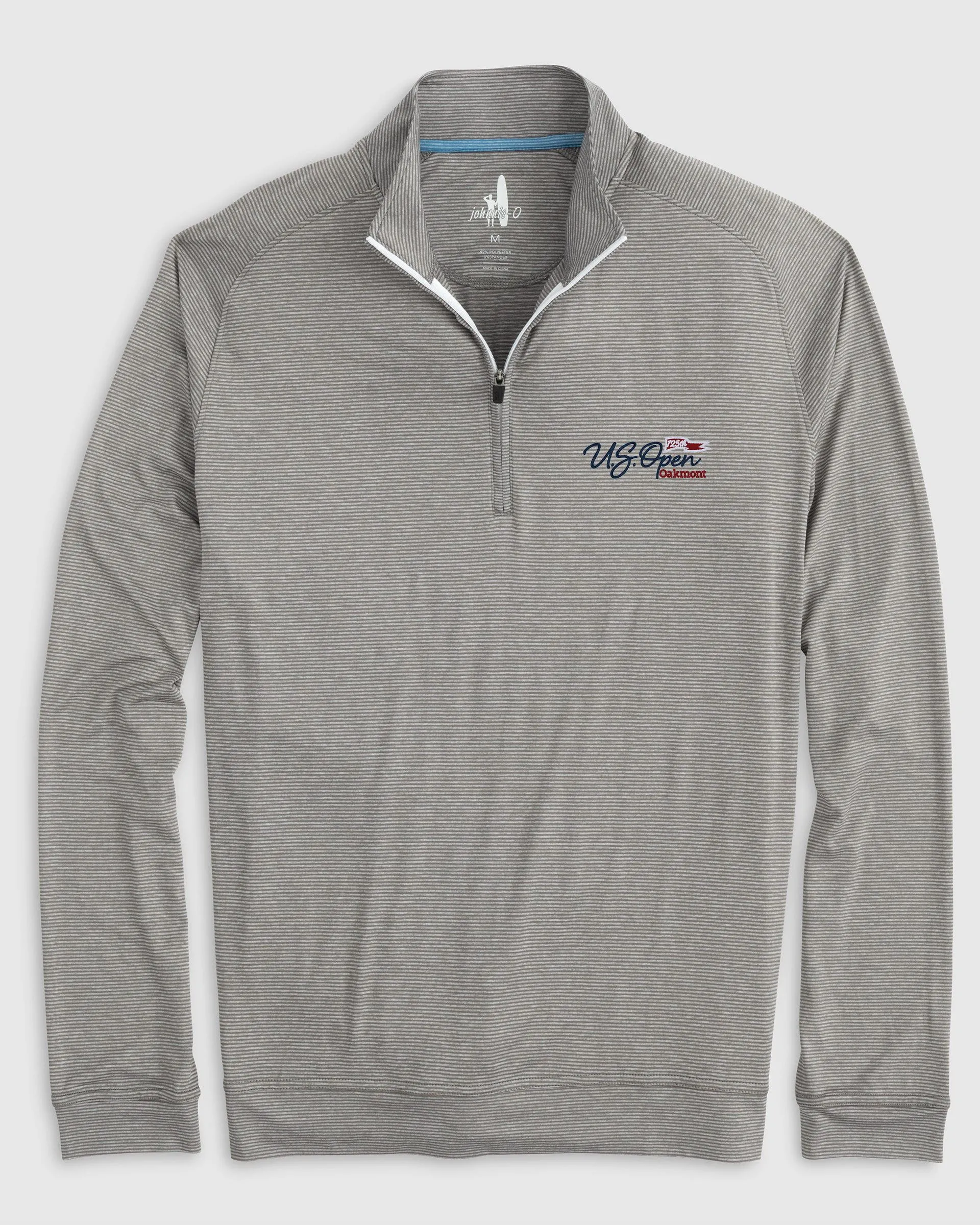 125th U.S. Open Vaughn Striped Performance 1/4 Zip - Flag Logo sold by Johnnie-O product image thumbnail 2