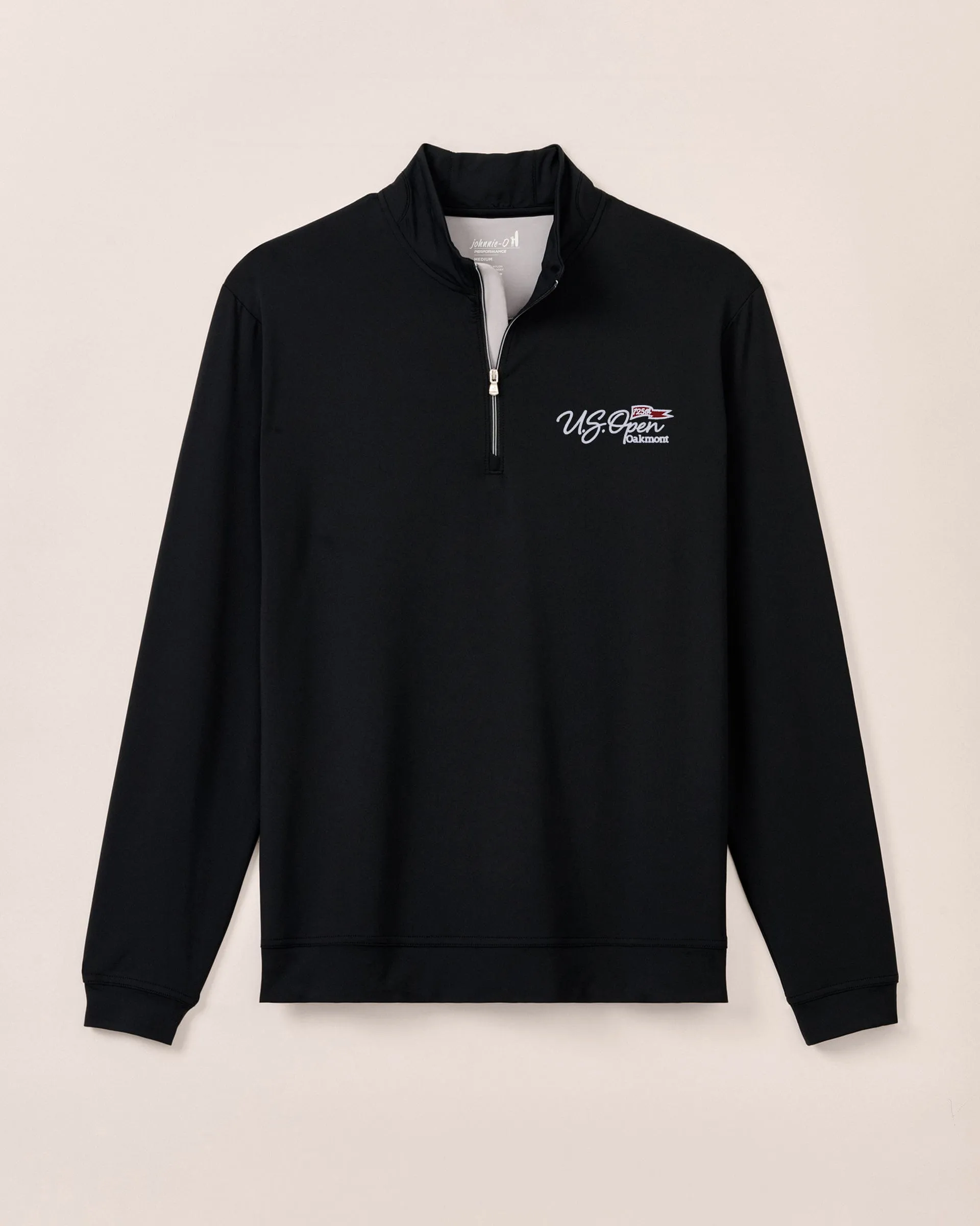 125th U.S. Open Motion Performance 1/4 Zip - Flag Logo sold by Johnnie-O product image thumbnail 2