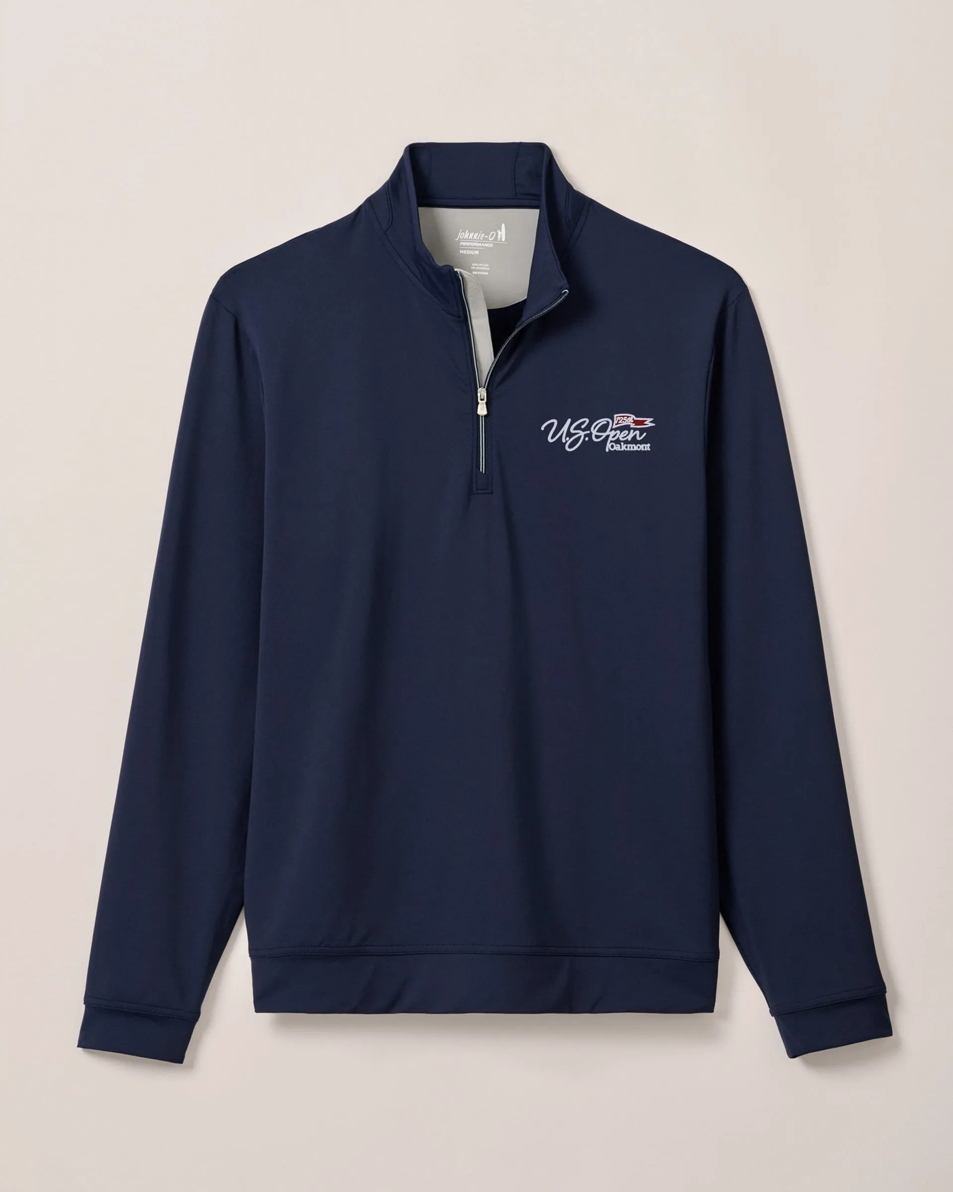 125th U.S. Open Motion Performance 1/4 Zip - Flag Logo sold by Johnnie-O product image thumbnail 5