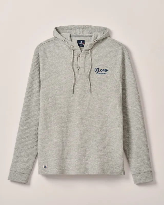 125th U.S. Open Kester Textured Hoodie - Oakmont Logo sold by Johnnie-O