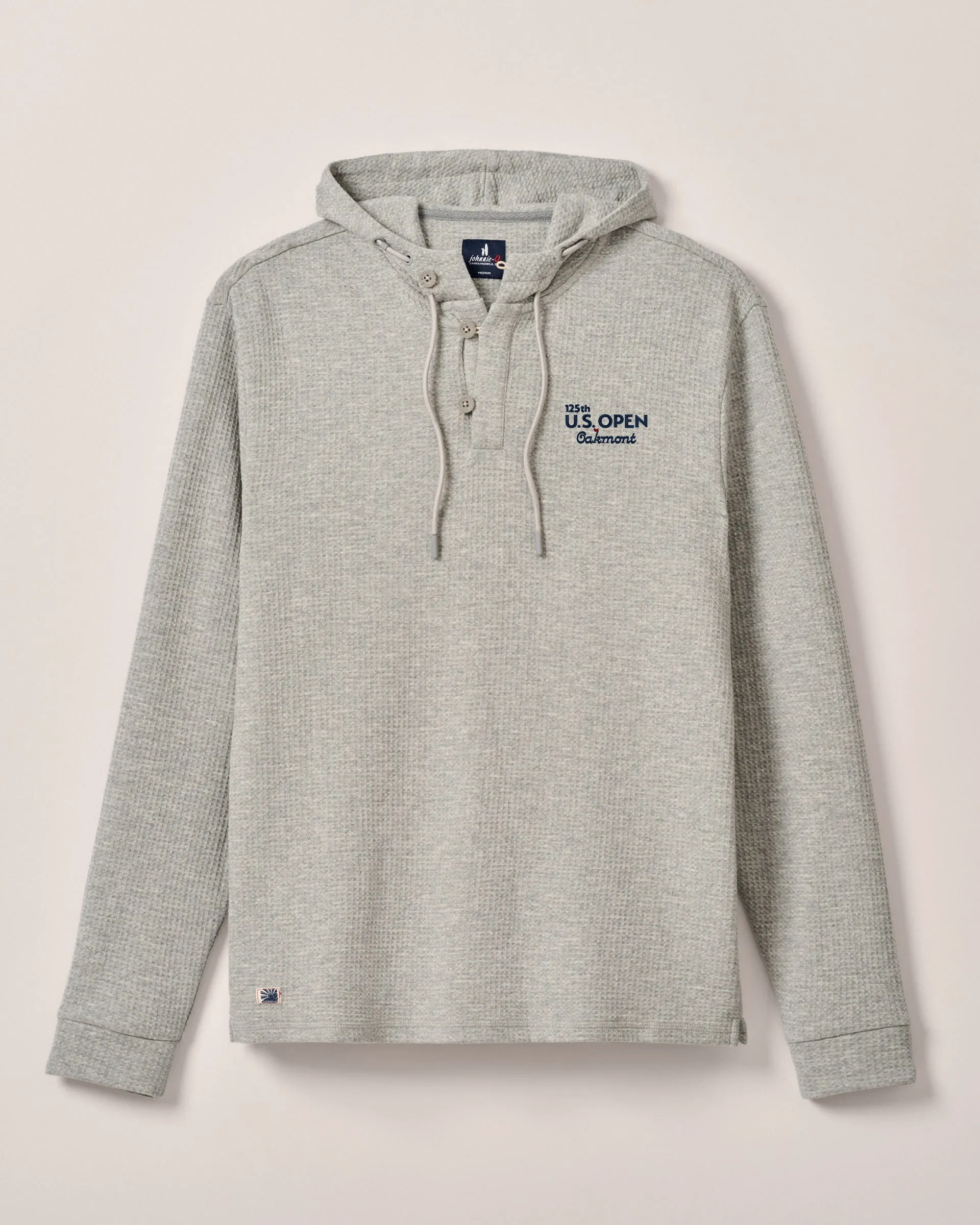 125th U.S. Open Kester Textured Hoodie - Oakmont Logo sold by Johnnie-O