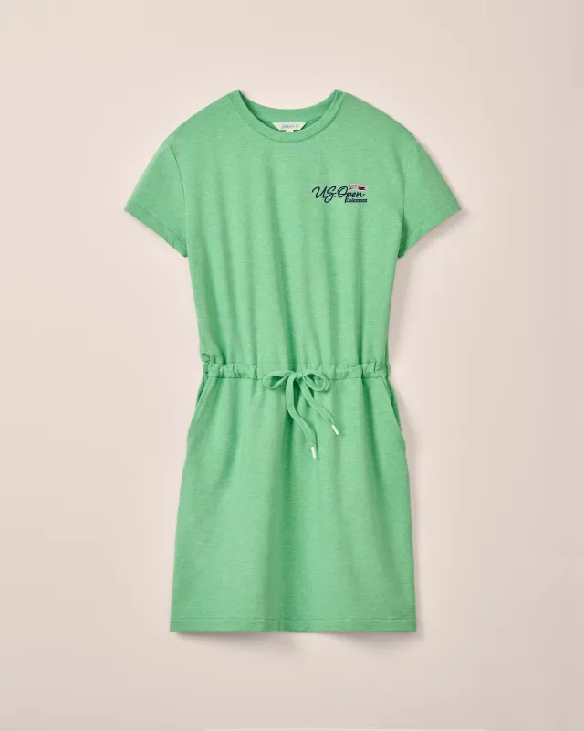 Women's 125th U.S. Open Joelle Knit T-Shirt Dress - Flag Logo sold by Johnnie-O