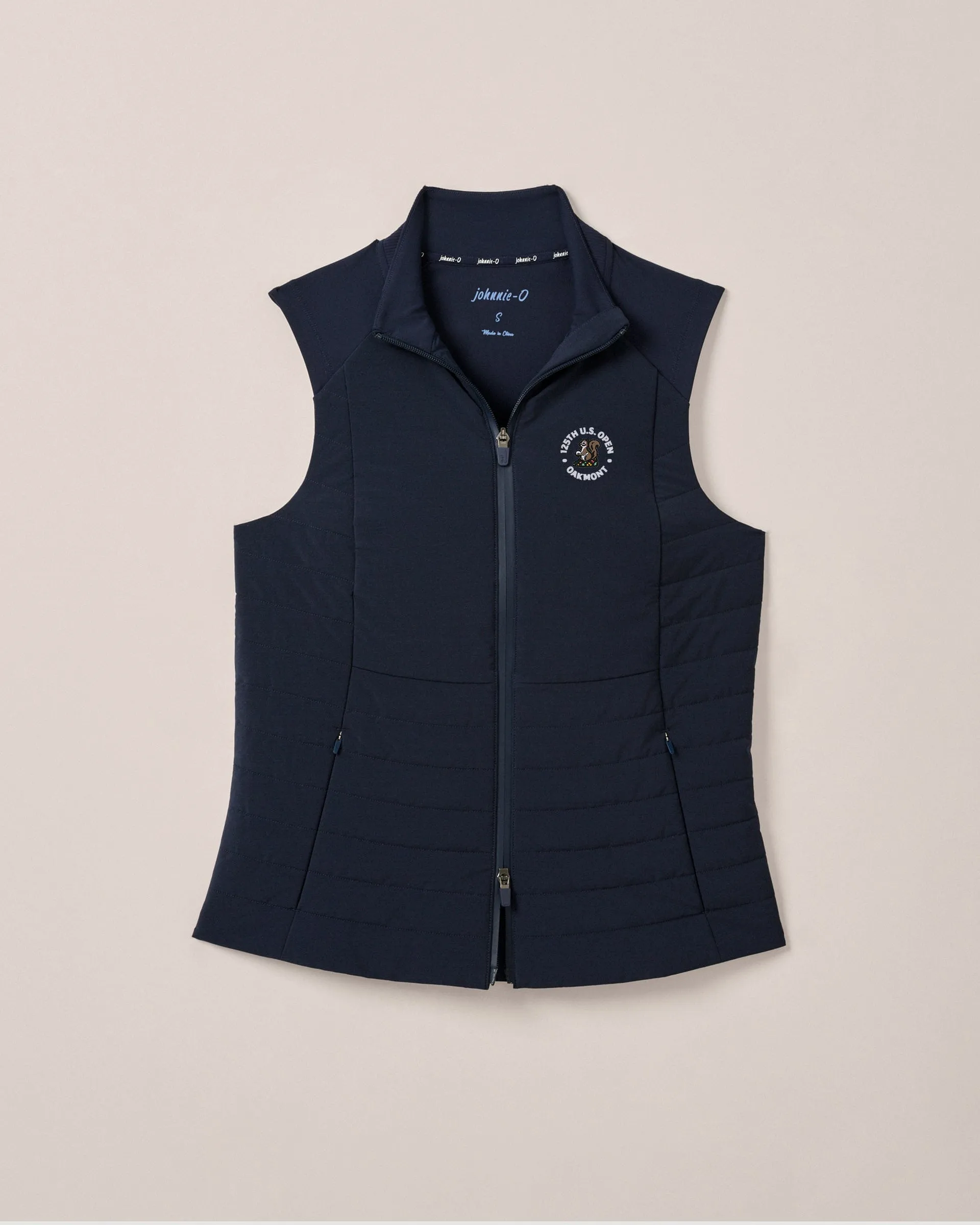 Women's 125th U.S. Open Victoria Performance Mixed Media Vest sold by Johnnie-O