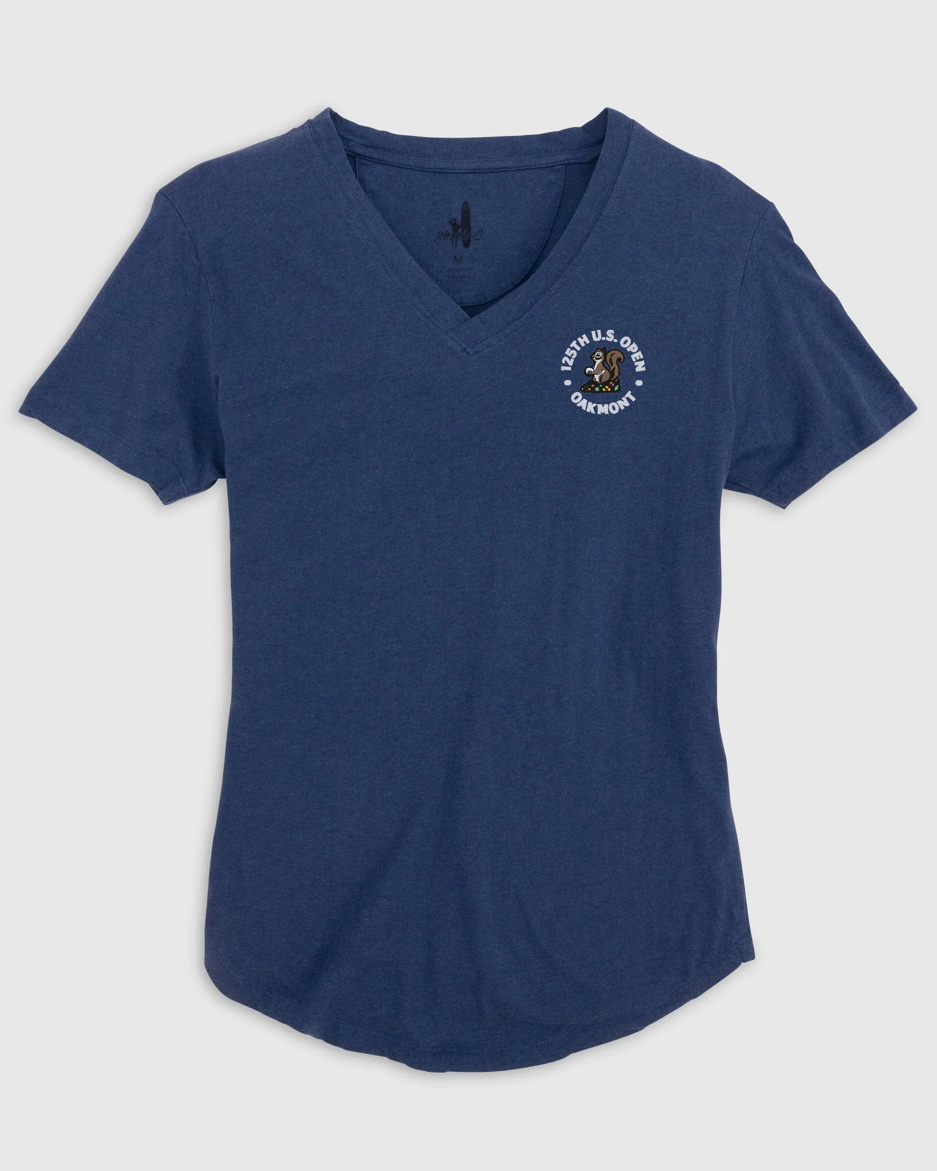 Women's 125th U.S. Open Merediths V-Neck T-Shirt sold by Johnnie-O product image thumbnail 4