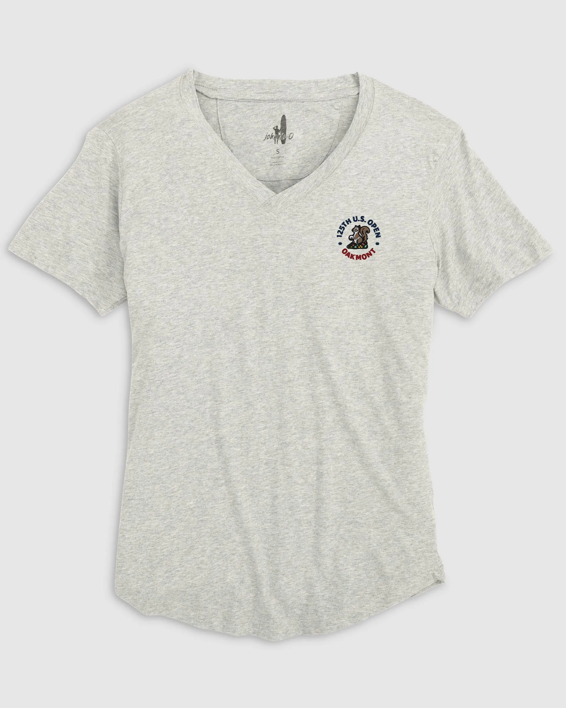 Women's 125th U.S. Open Merediths V-Neck T-Shirt sold by Johnnie-O product image thumbnail 2