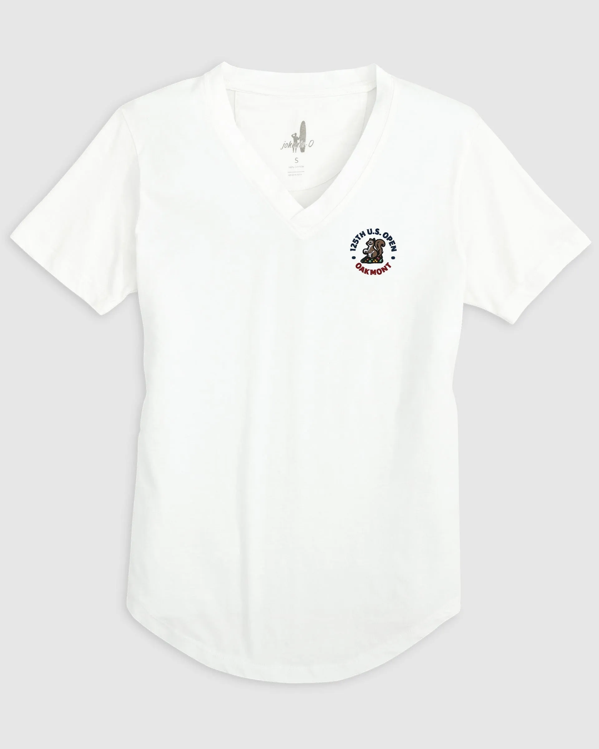 Women's 125th U.S. Open Merediths V-Neck T-Shirt sold by Johnnie-O product image thumbnail 5
