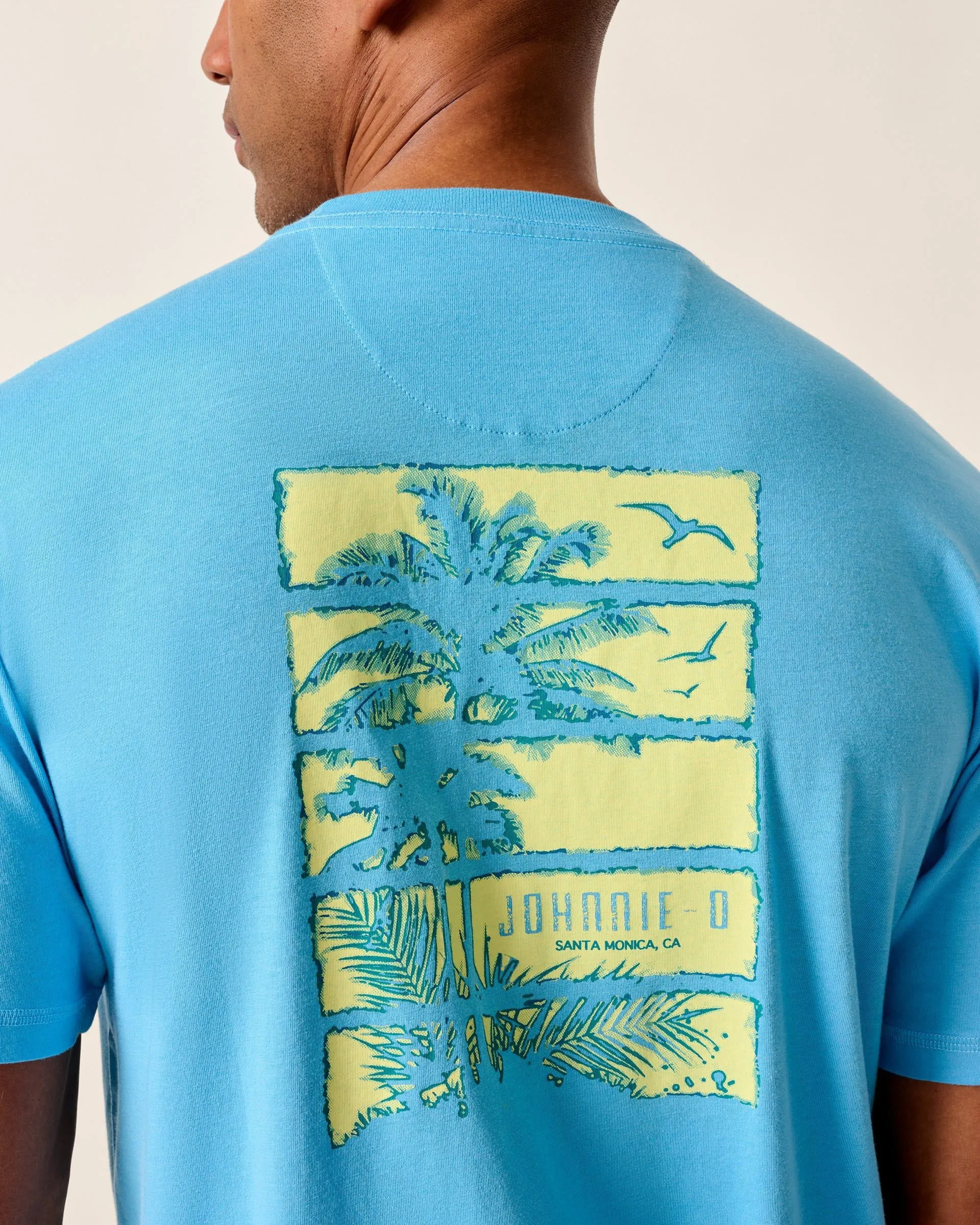 Palm Paradise Graphic Pocket T-Shirt sold by Johnnie-O product image thumbnail 3