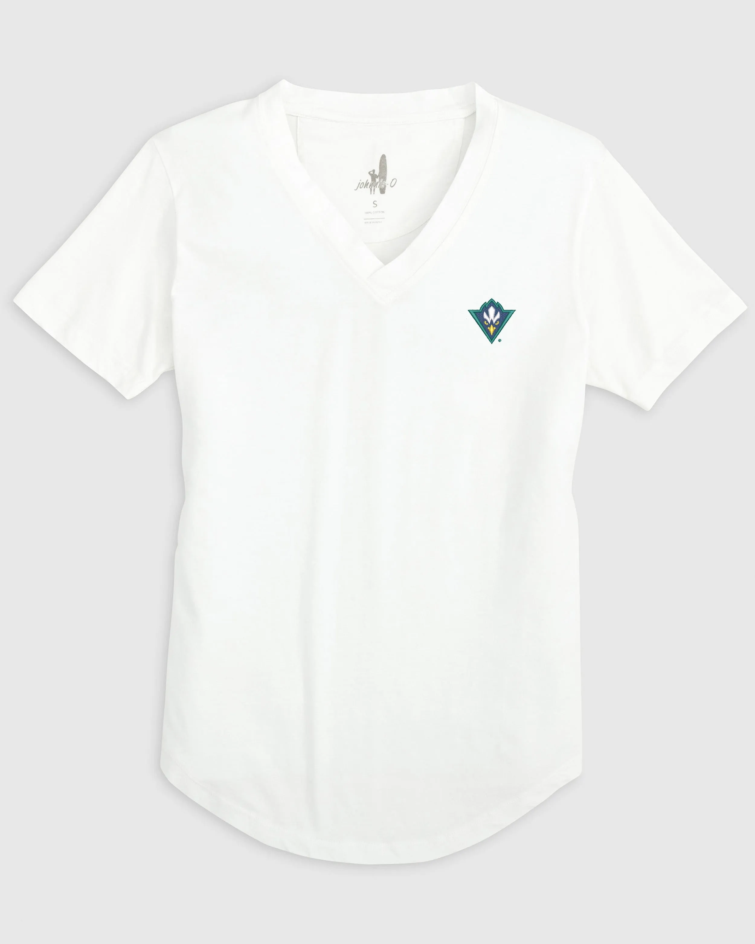 Women's University of North Carolina Wilmington Merediths V-Neck T-Shirt sold by Johnnie-O product image thumbnail 4