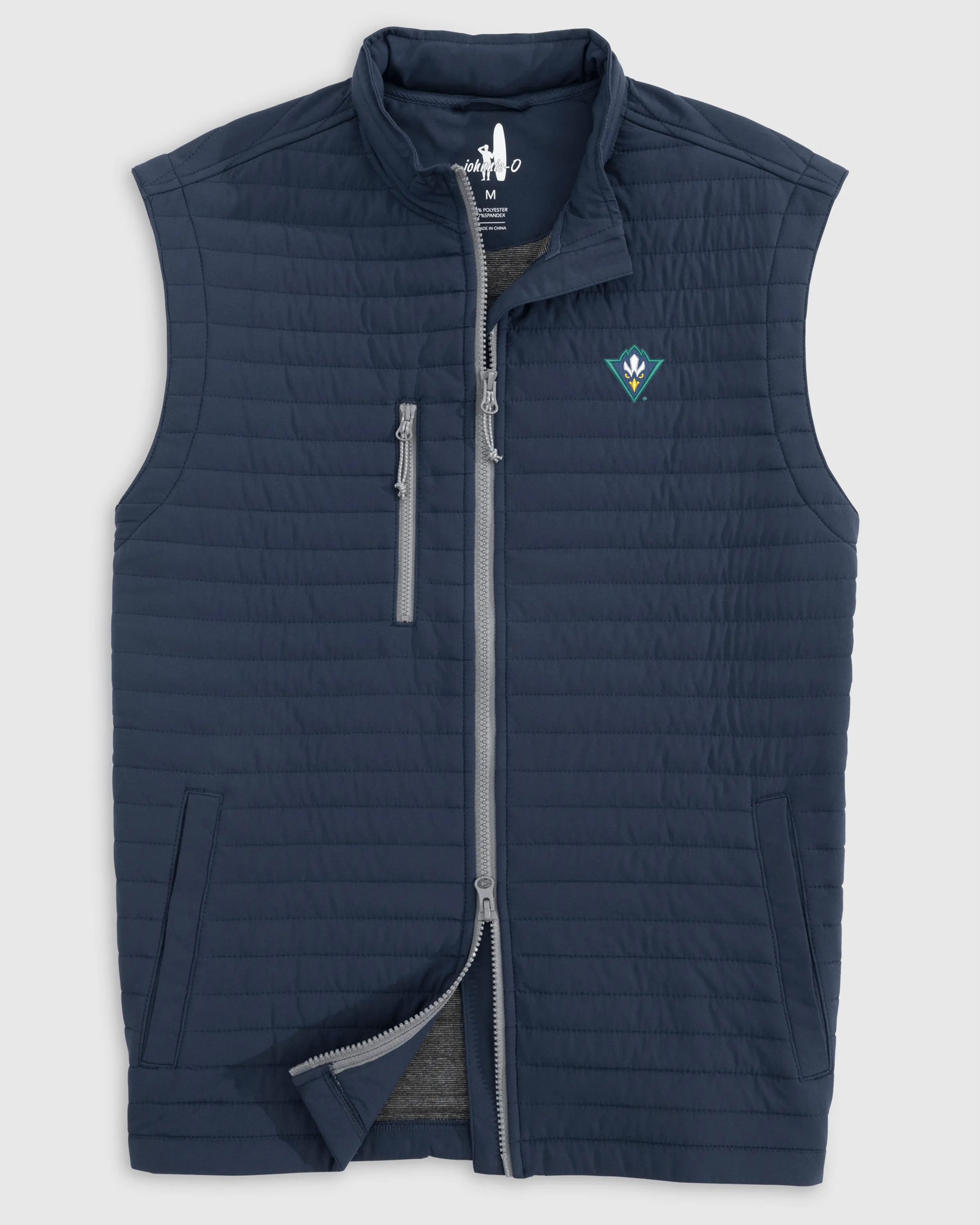 University of North Carolina Wilmington Crosswind Quilted Performance Vest sold by Johnnie-O product image thumbnail 2