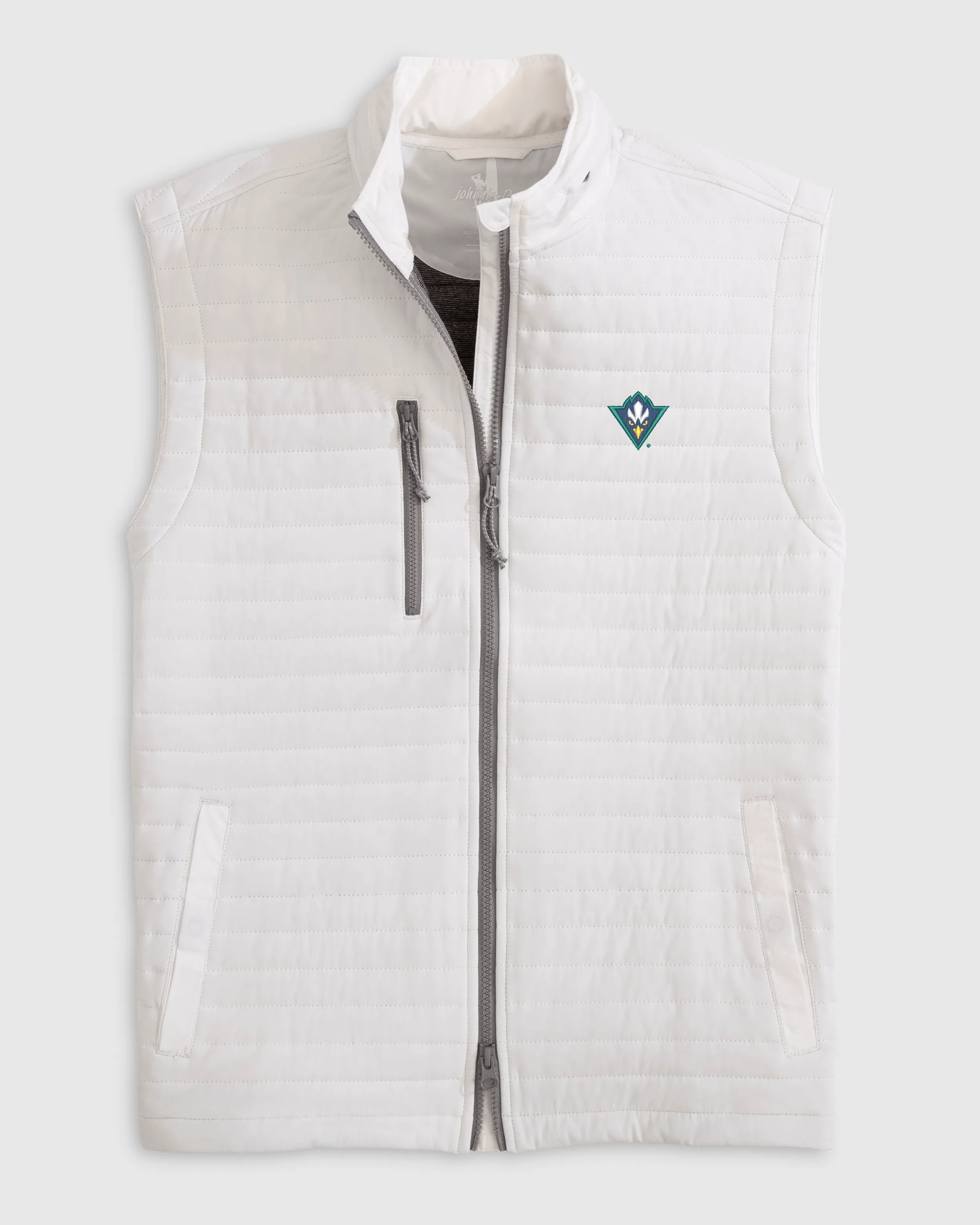 University of North Carolina Wilmington Crosswind Quilted Performance Vest sold by Johnnie-O product image thumbnail 3