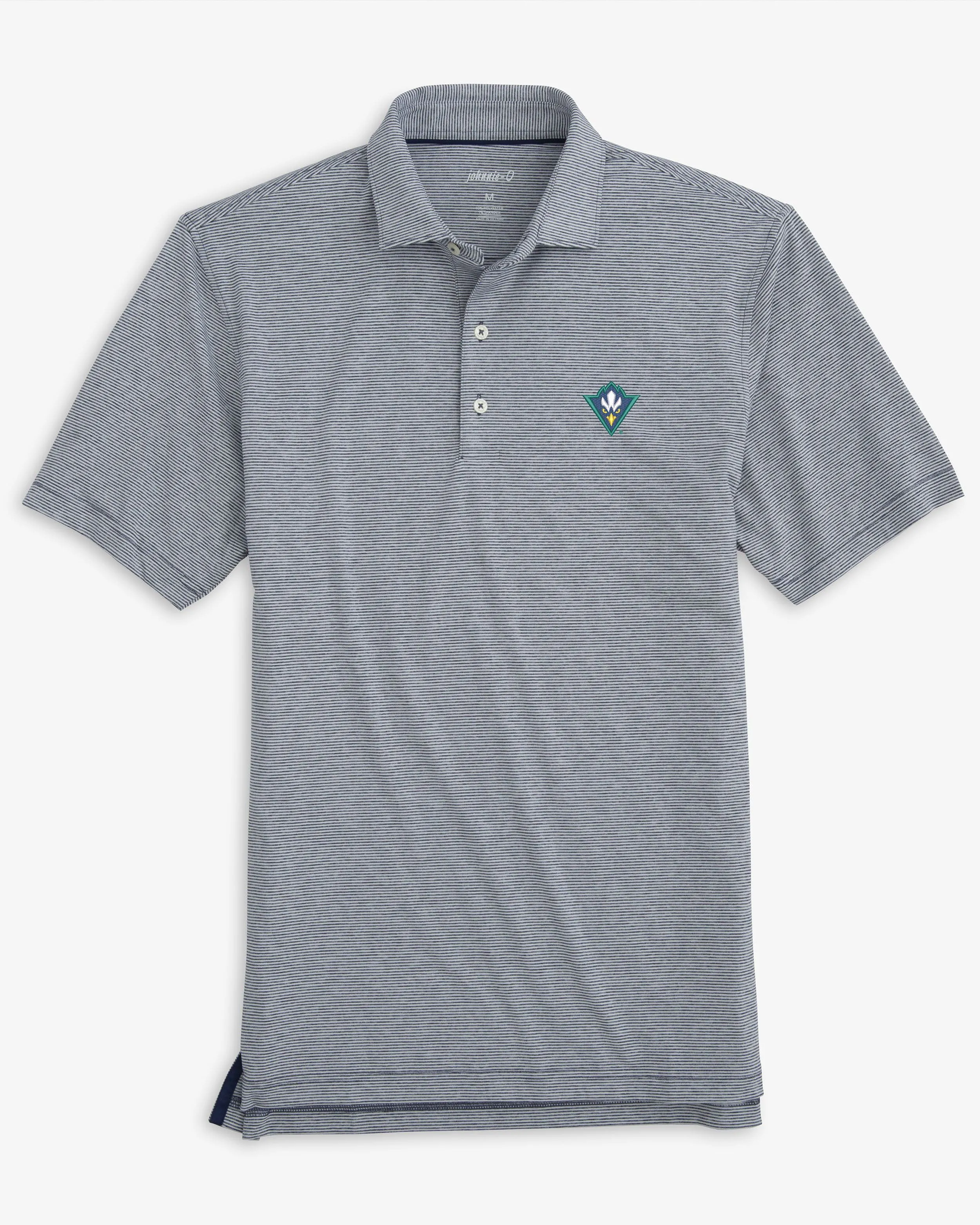 North Carolina Wilmington Lyndonn Performance Jersey Striped Polo sold by Johnnie-O product image thumbnail 2