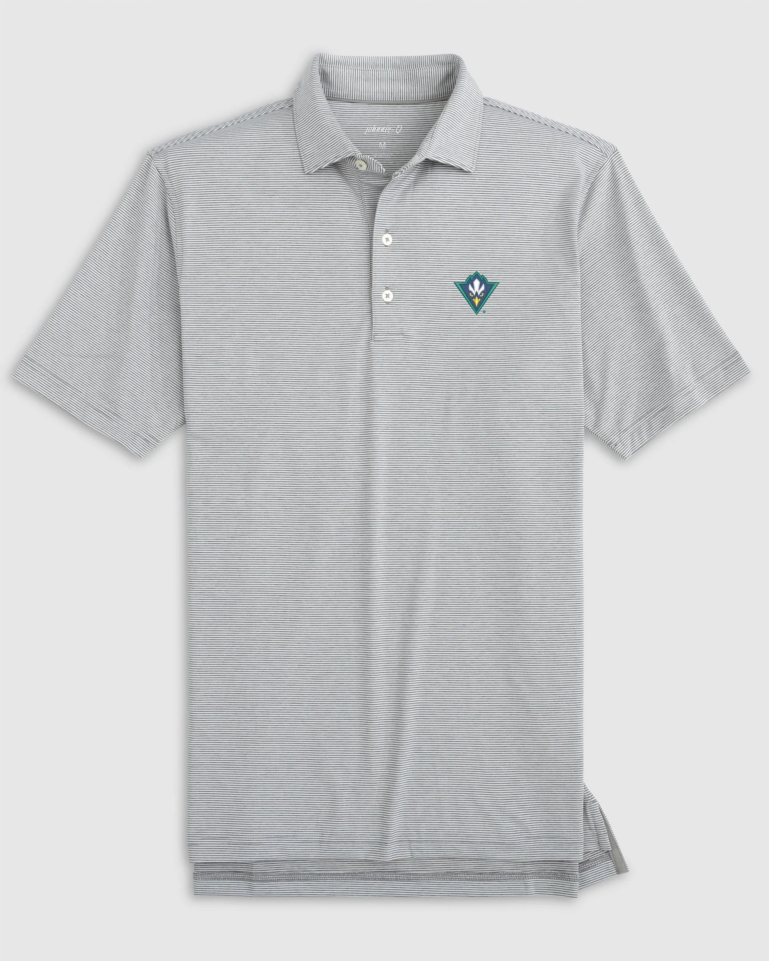 North Carolina Wilmington Lyndonn Performance Jersey Striped Polo sold by Johnnie-O product image thumbnail 3