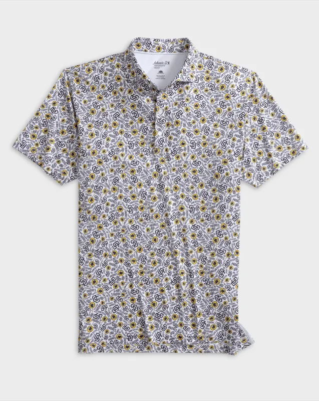 San Diego Padres Galvin Performance Jersey Printed Polo sold by Johnnie-O