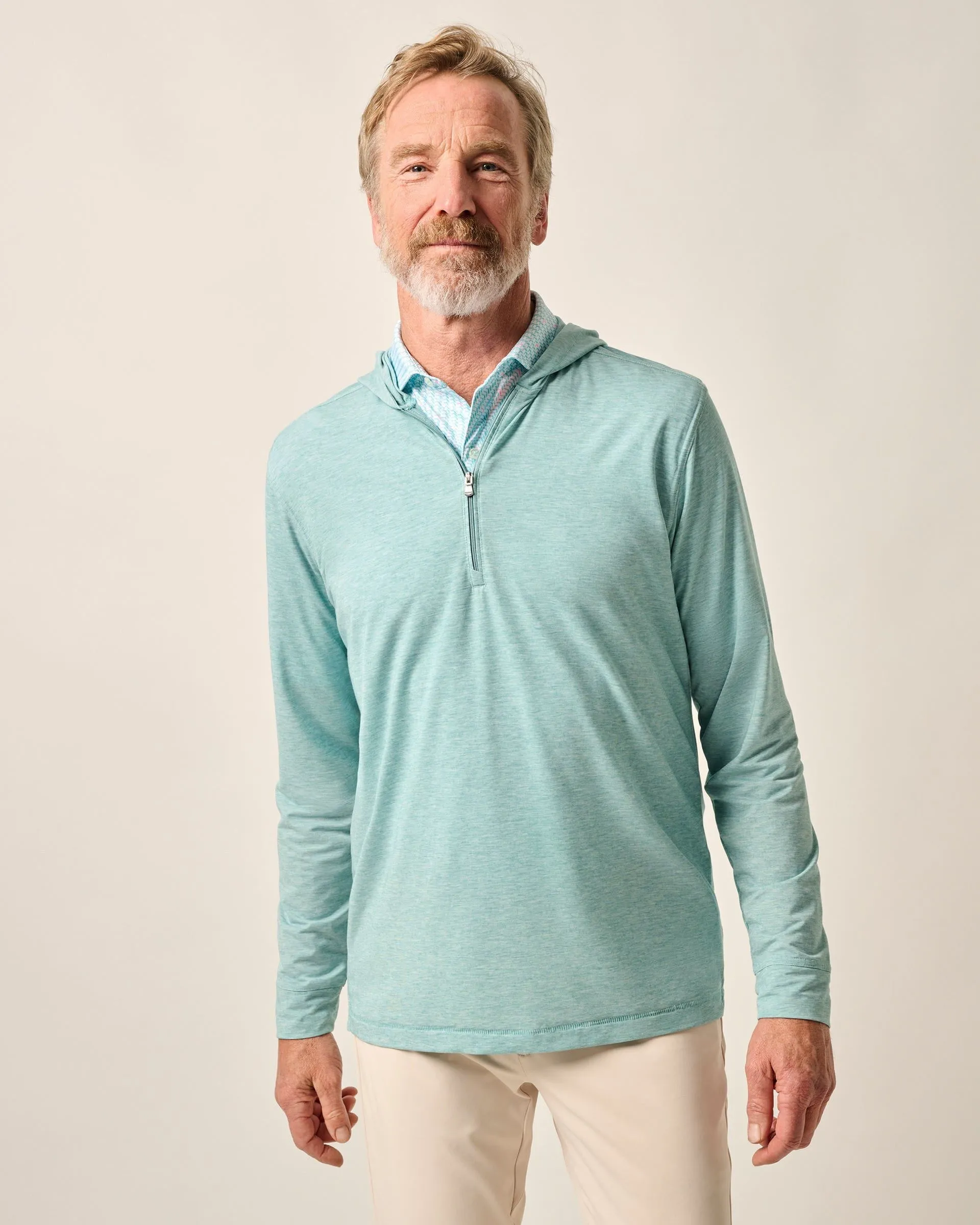 Welsey Performance 1/4 Zip Hoodie - 3XL sold by Johnnie-O