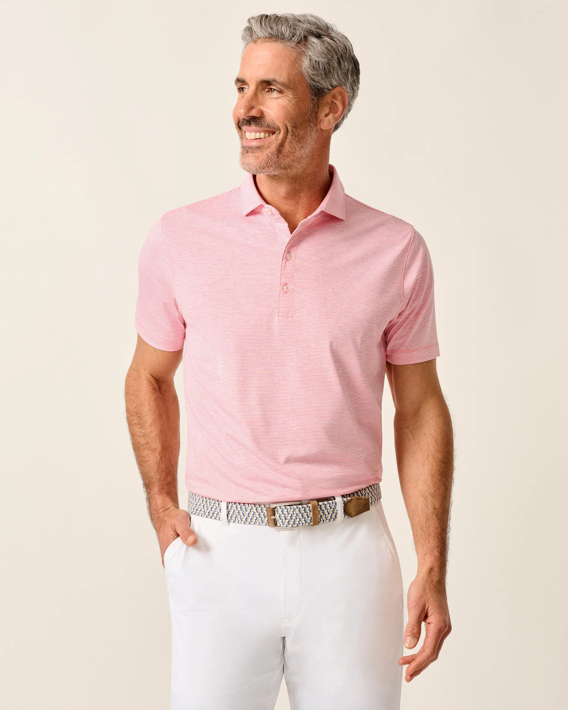 Performance Jersey Polo - Lyndonn Stripe 3XL sold by Johnnie-O product image thumbnail 4