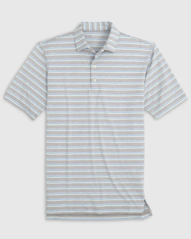 Crew Striped Jersey Performance Polo sold by Johnnie-O