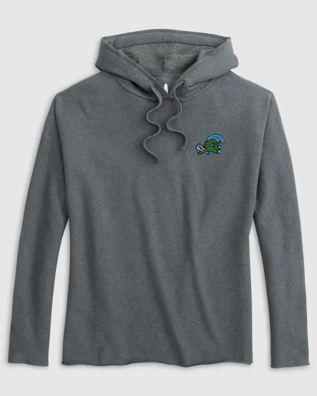 Women's Tulane Kelli Pullover Hoodie - Angry Wave Logo sold by Johnnie-O