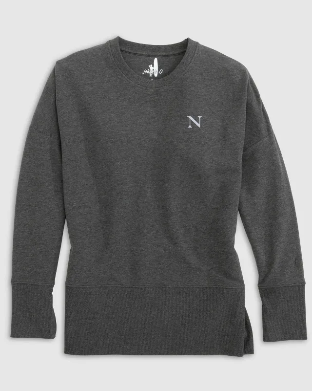 Women's Northeastern Brittany Crewneck Sweatshirt sold by Johnnie-O