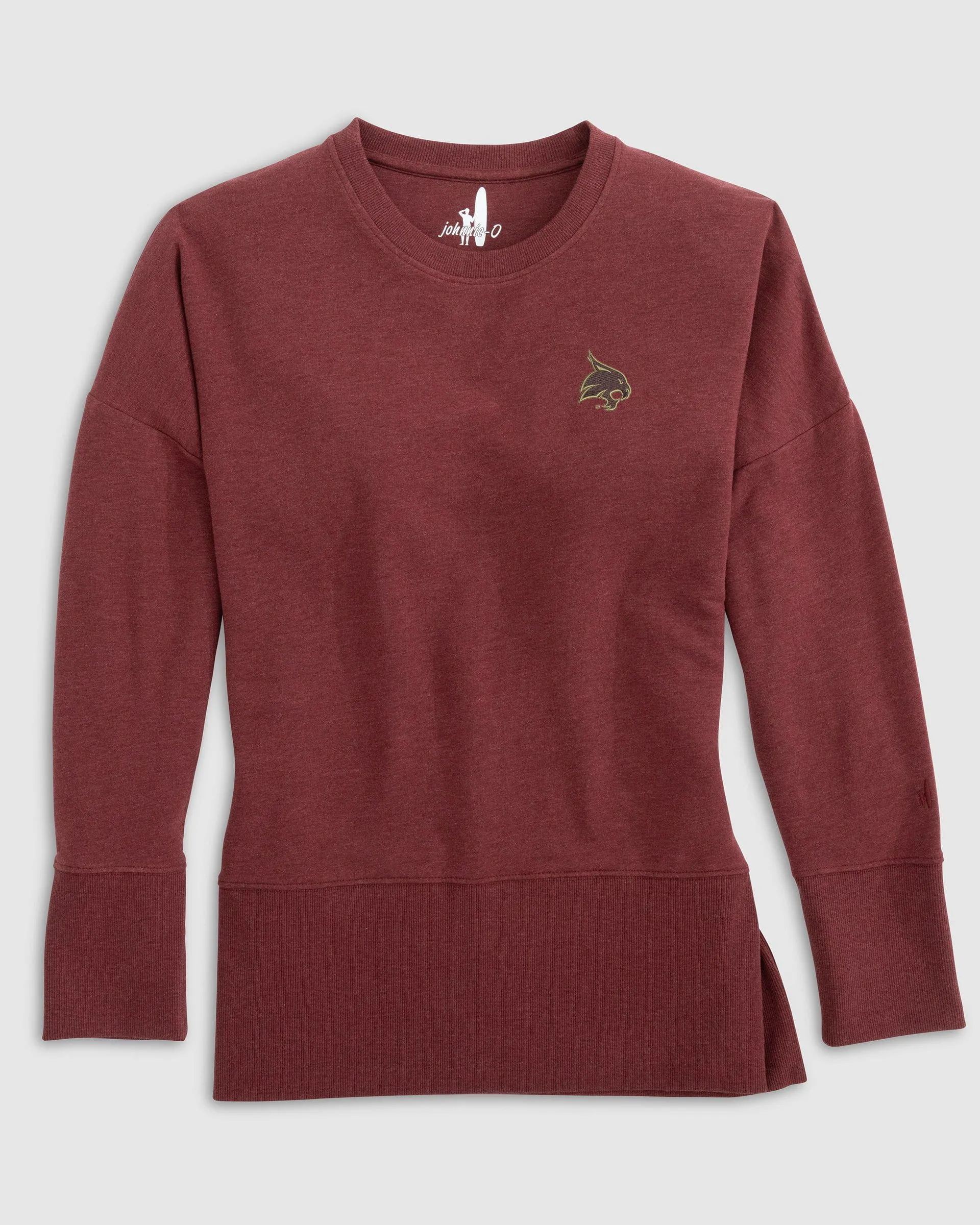 Women's Texas State Brittany Crewneck Sweatshirt sold by Johnnie-O product image thumbnail 2
