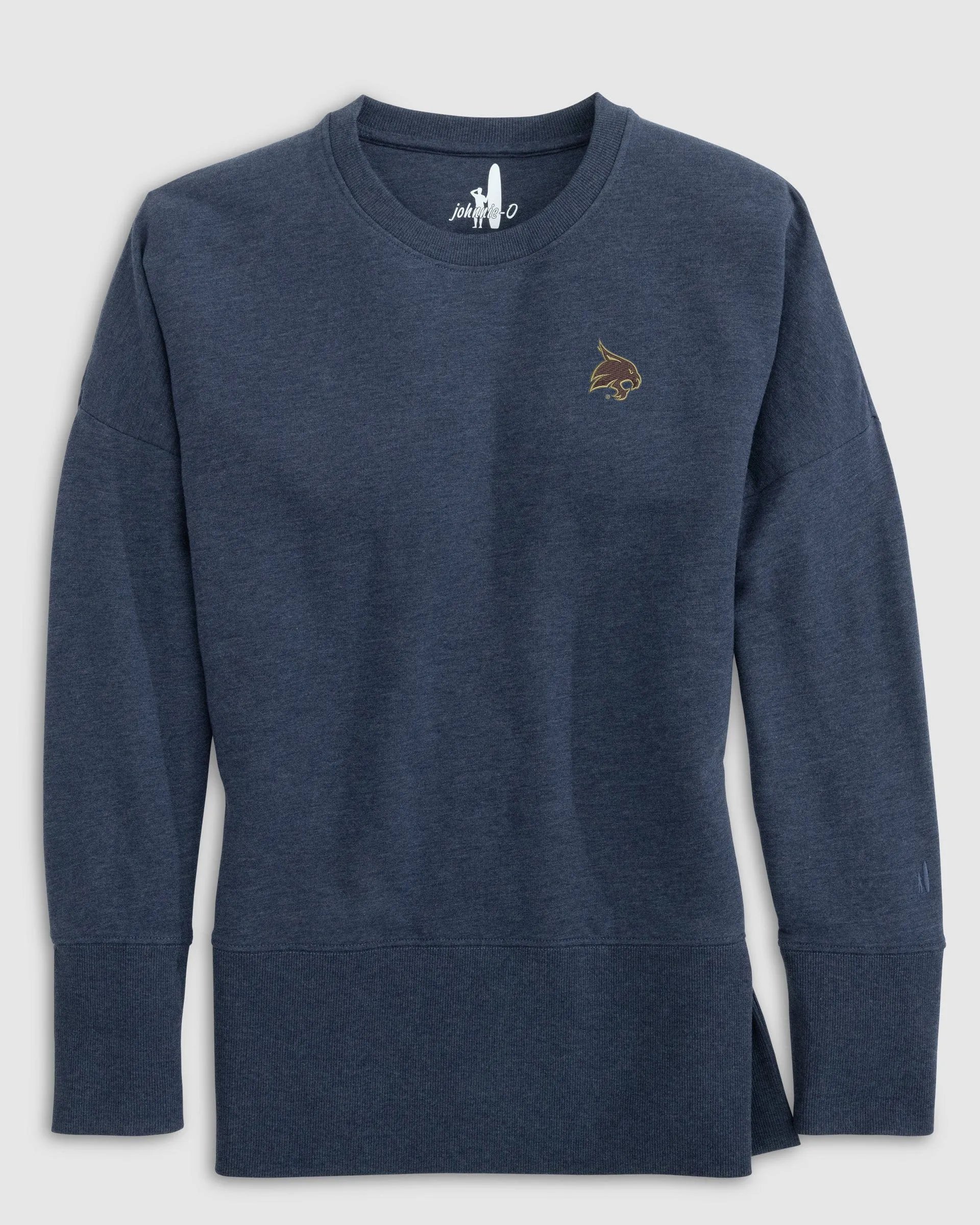 Women's Texas State Brittany Crewneck Sweatshirt sold by Johnnie-O product image thumbnail 3