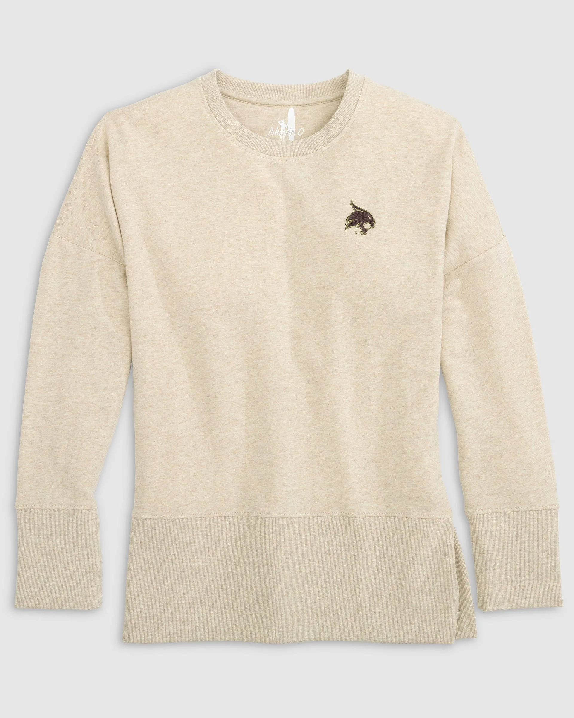 Women's Texas State Brittany Crewneck Sweatshirt sold by Johnnie-O product image thumbnail 4