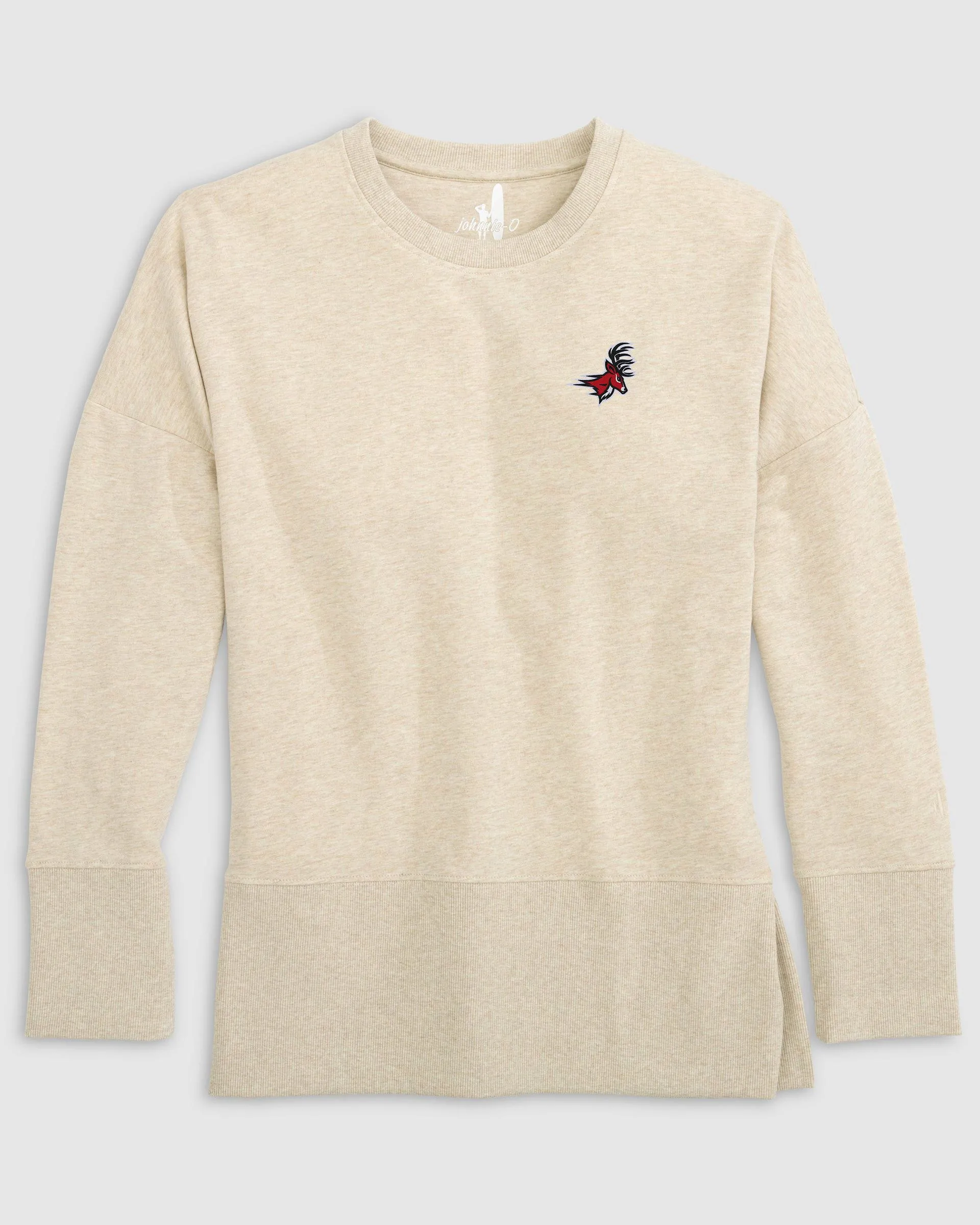 Women's Fairfield Brittany Crewneck Sweatshirt - Stag Logo sold by Johnnie-O product image thumbnail 2