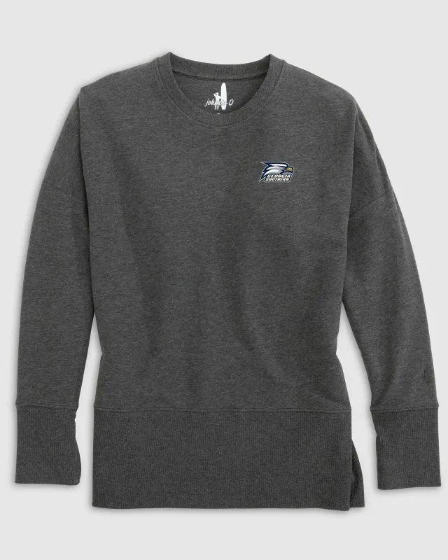 Women's Georgia Southern Brittany Crewneck Sweatshirt - Eagle Logo sold by Johnnie-O