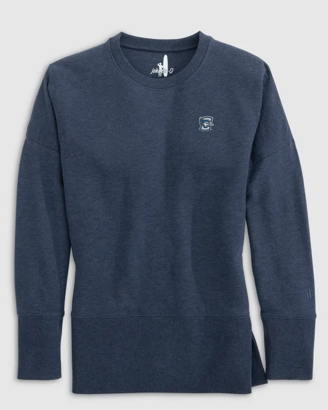 Women's Creighton Brittany Crewneck Sweatshirt sold by Johnnie-O