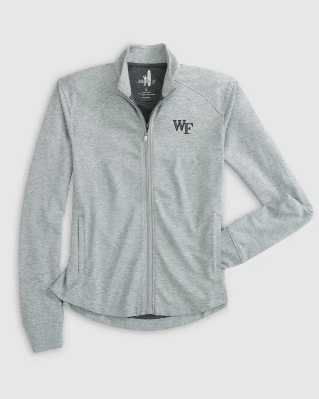 Women's Wake Forest Tomi Full Zip Jacket sold by Johnnie-O