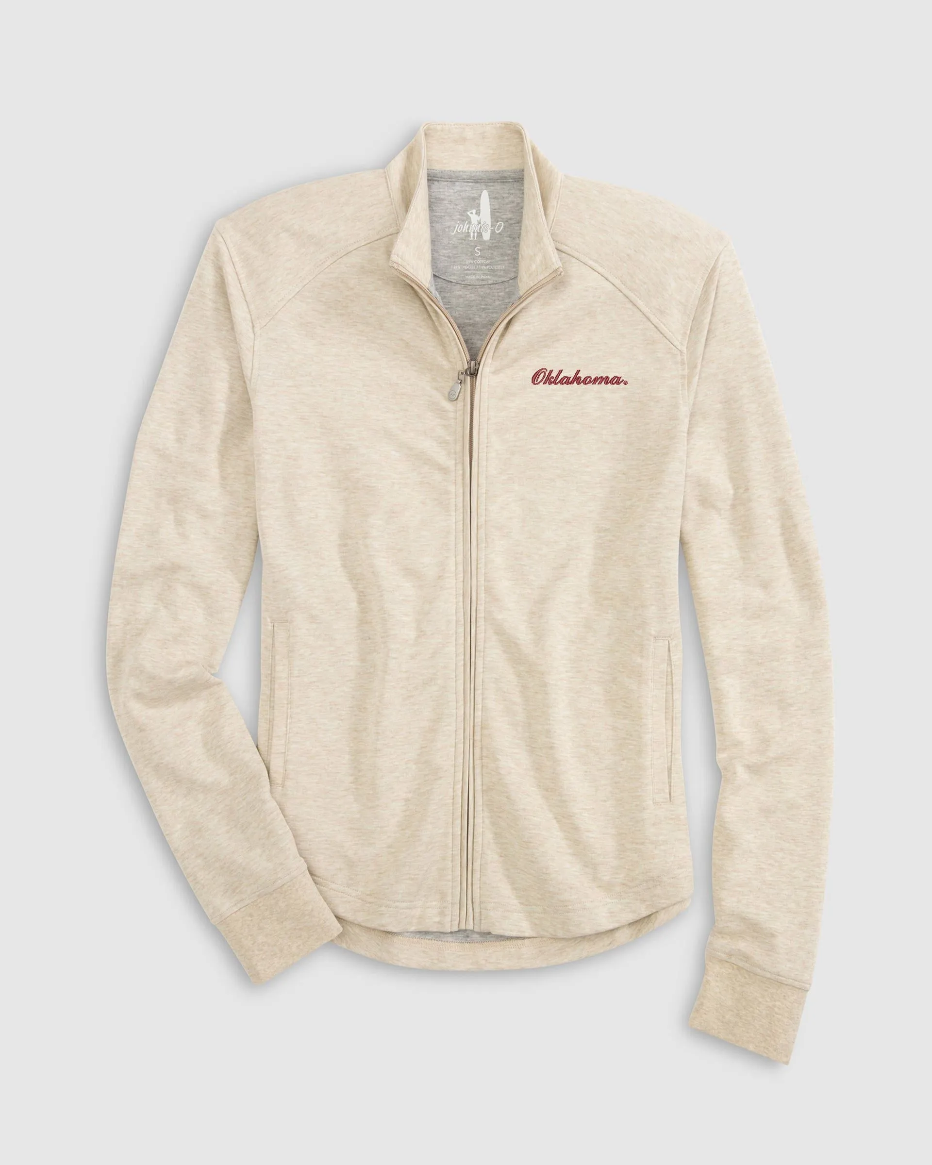 Women's Oklahoma Tomi Full Zip Jacket - Script Logo sold by Johnnie-O product image thumbnail 3