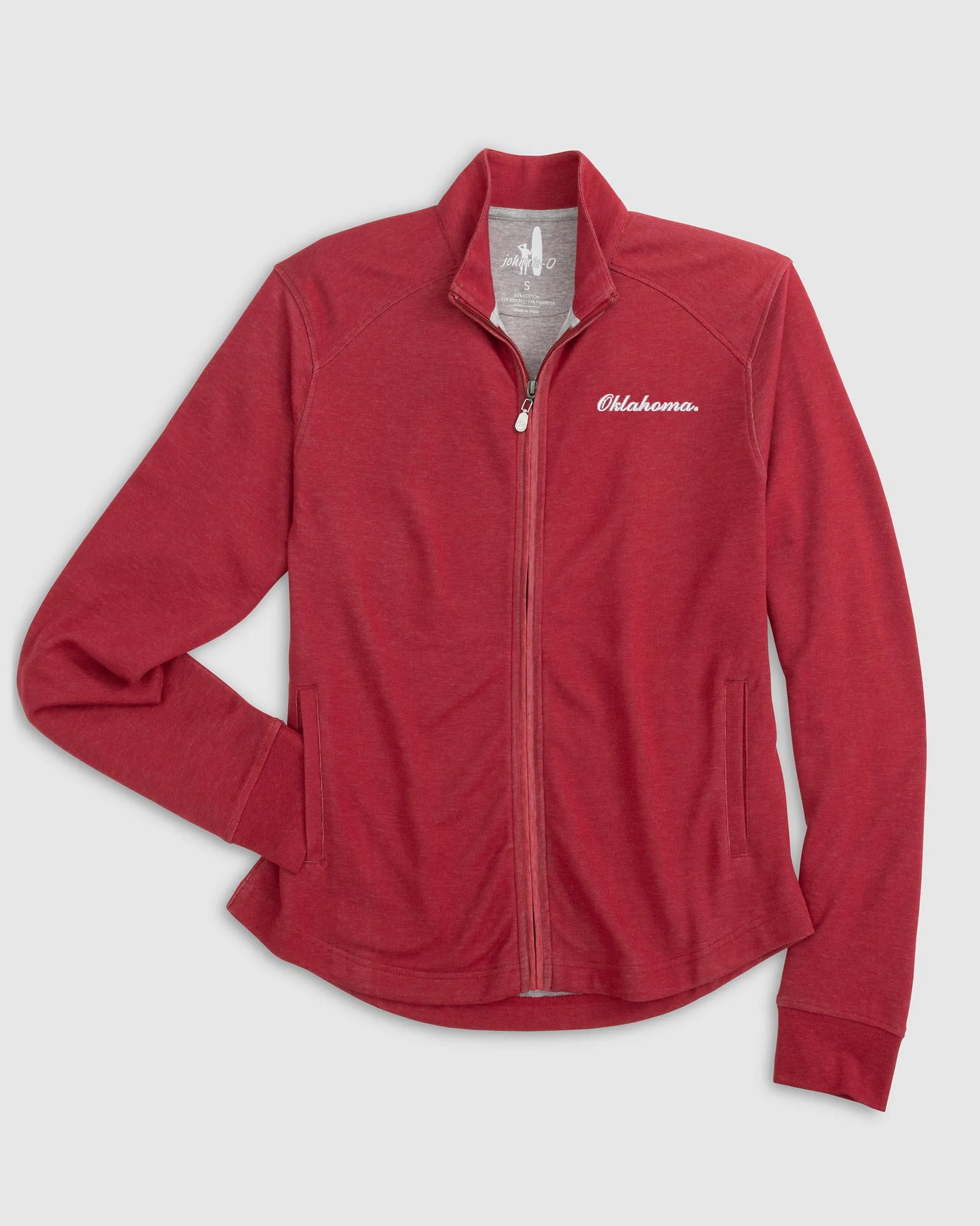 Women's Oklahoma Tomi Full Zip Jacket - Script Logo sold by Johnnie-O product image thumbnail 2
