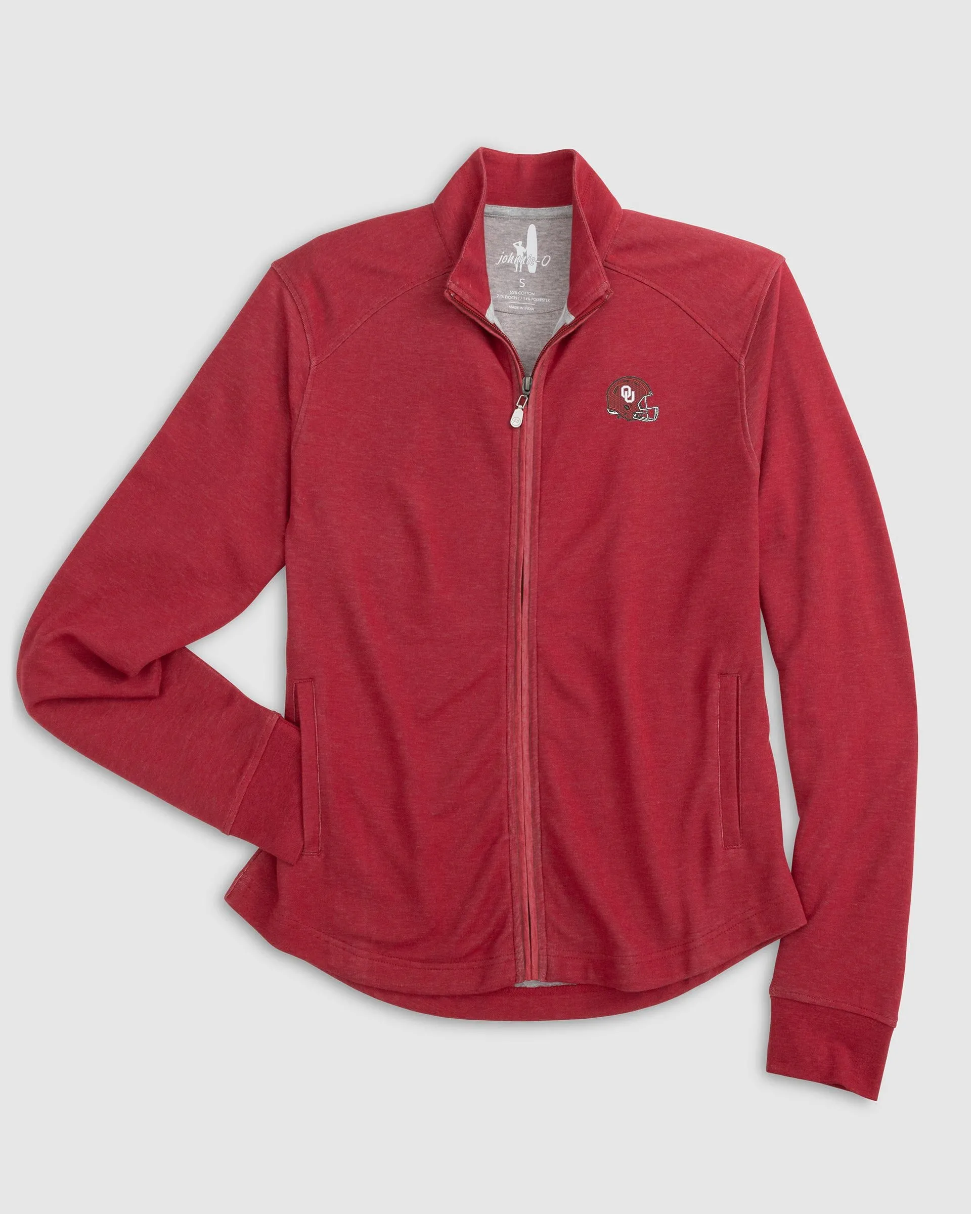 Women's Oklahoma Tomi Full Zip Jacket - Helmet Logo sold by Johnnie-O product image thumbnail 3