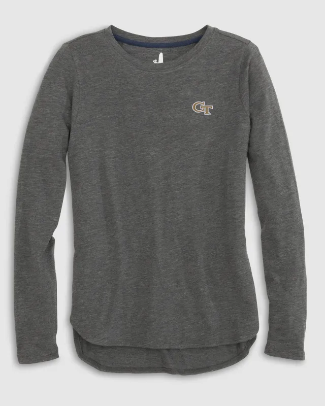 Women's Georgia Tech Addison Long Sleeve T-Shirt sold by Johnnie-O