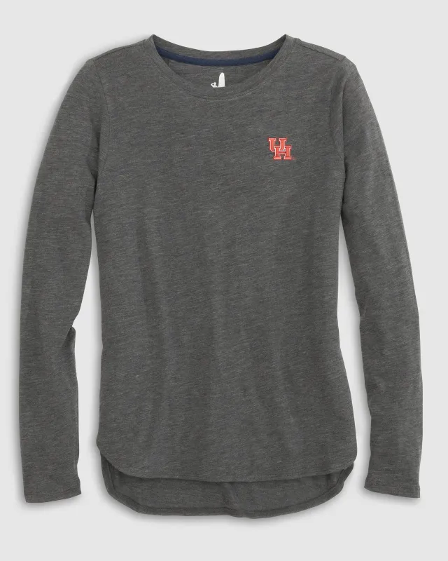 Women's Houston Addison Long Sleeve T-Shirt sold by Johnnie-O